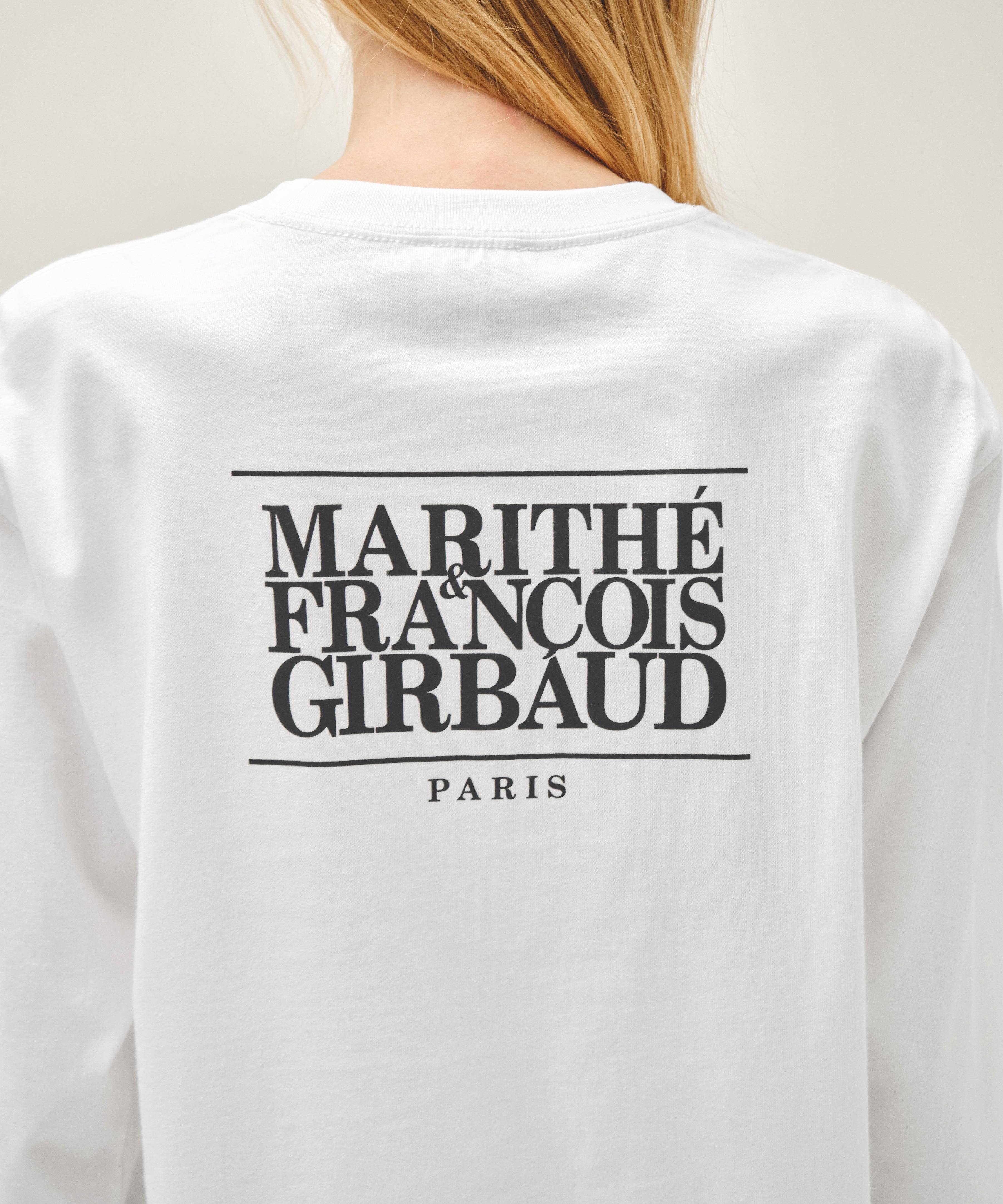 BACK CLASSIC LOGO LONG SLEEVE TEE