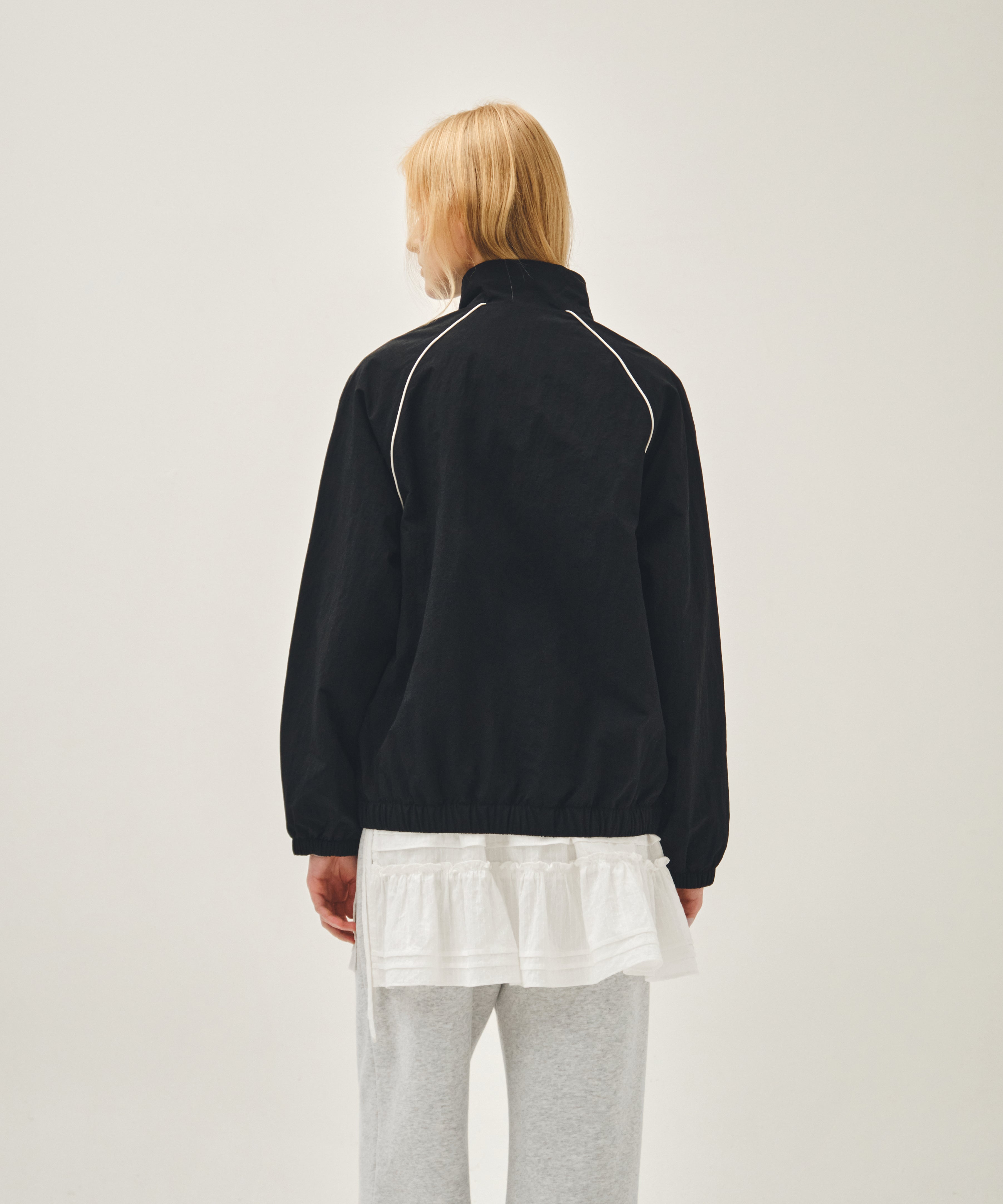CLASSIC LOGO HIGH NECK WIND JACKET