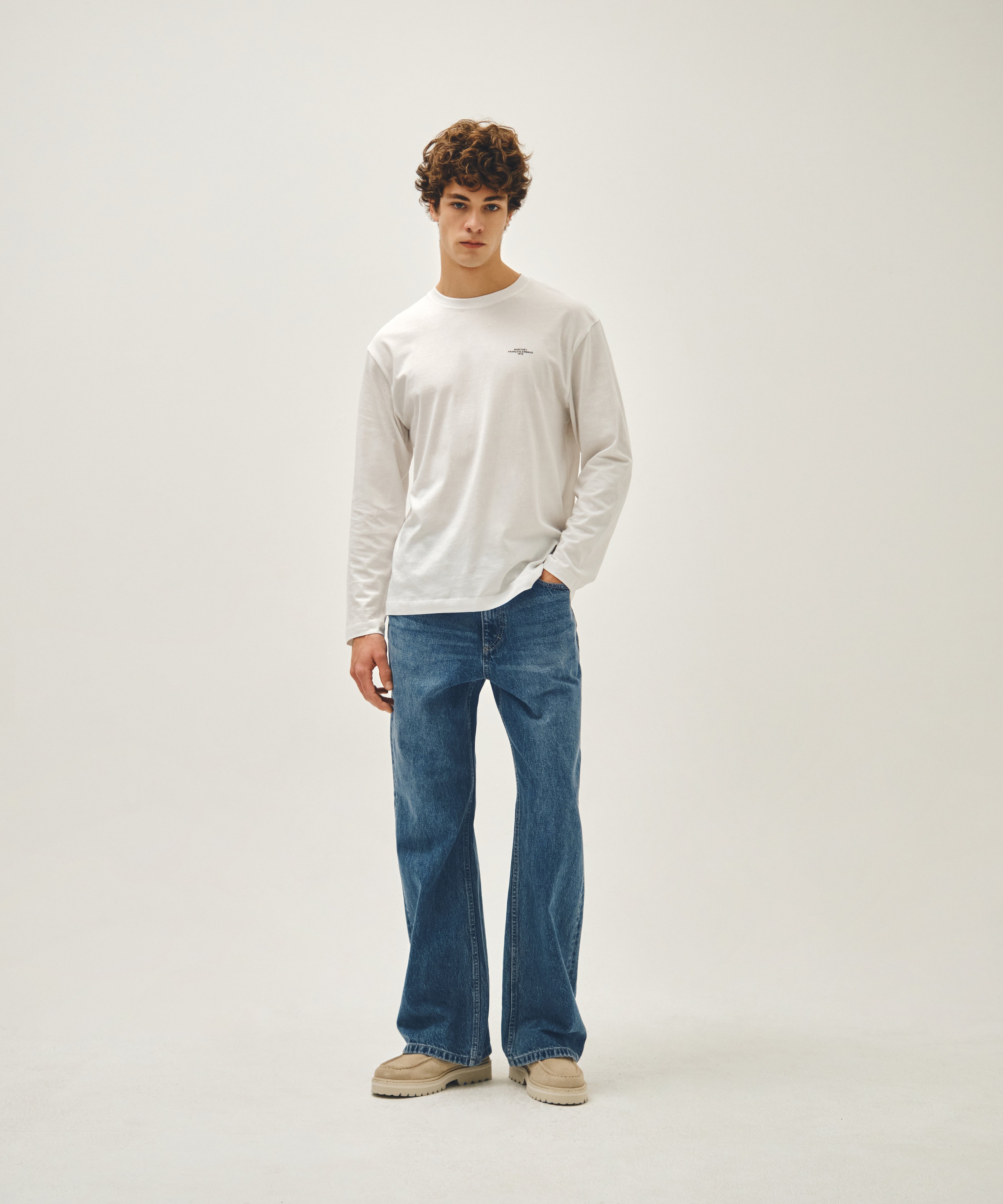 2PACK LETTERING LOGO LONG SLEEVE TEE