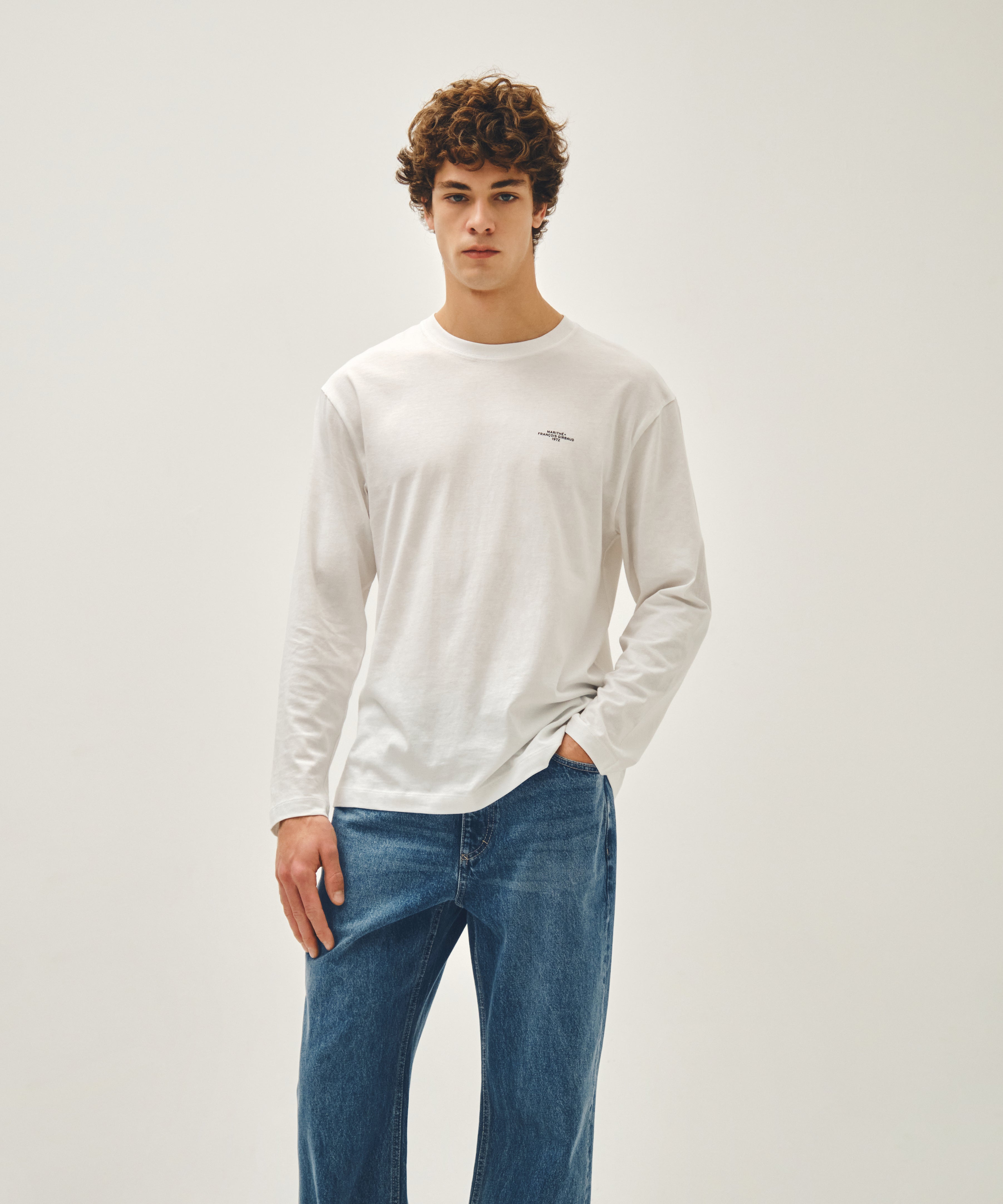 2PACK LETTERING LOGO LONG SLEEVE TEE