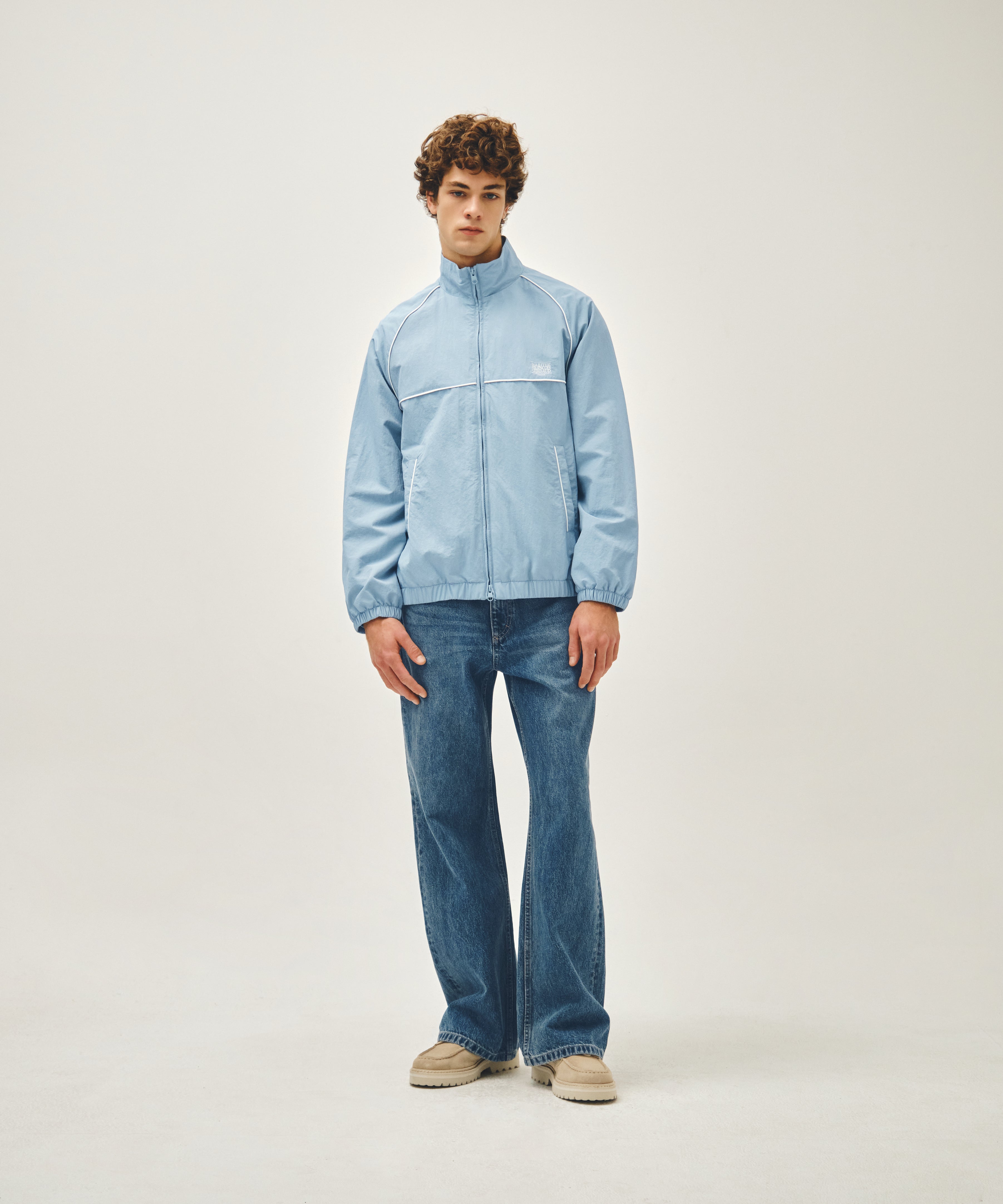 CLASSIC LOGO HIGH NECK WIND JACKET
