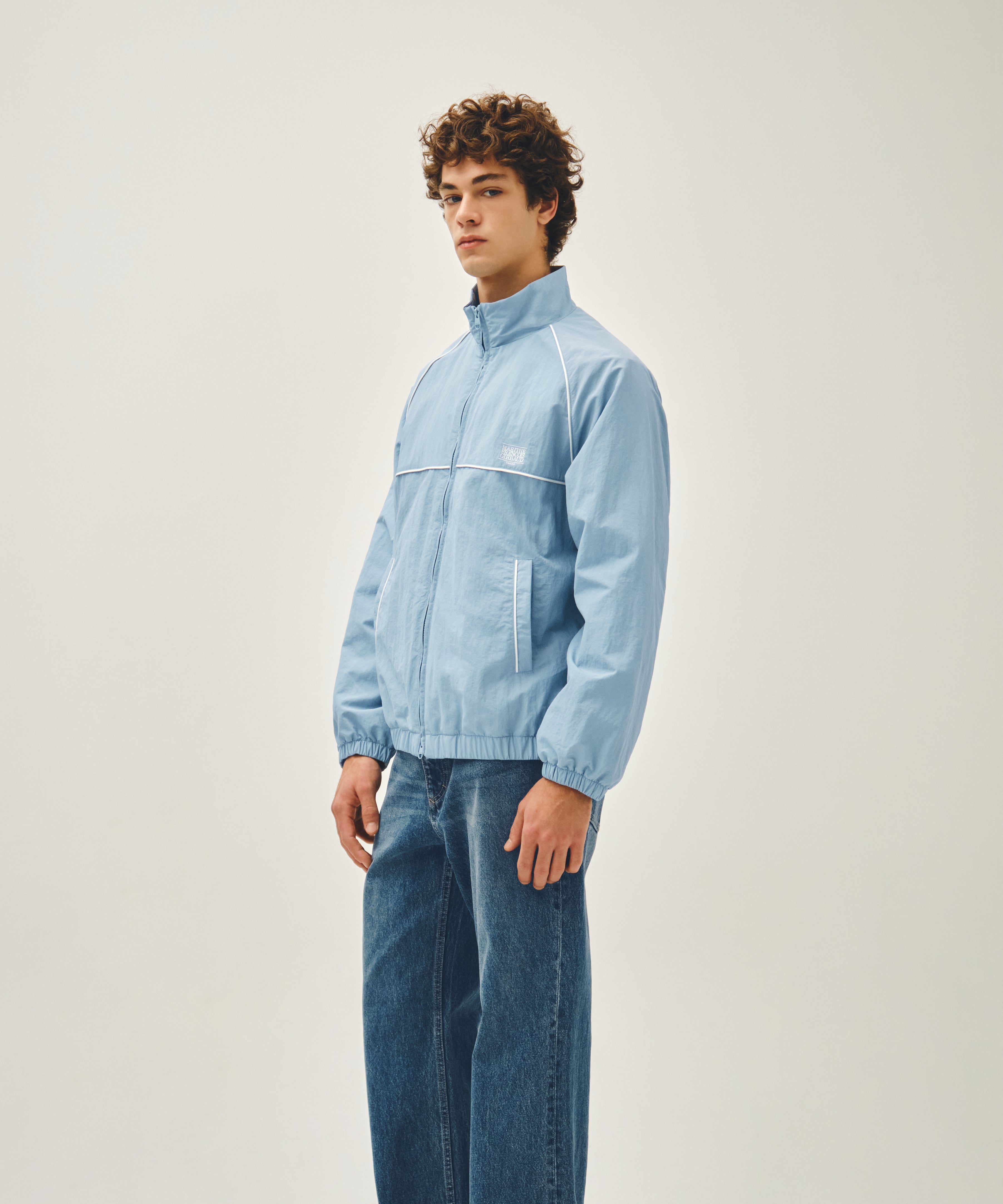 CLASSIC LOGO HIGH NECK WIND JACKET