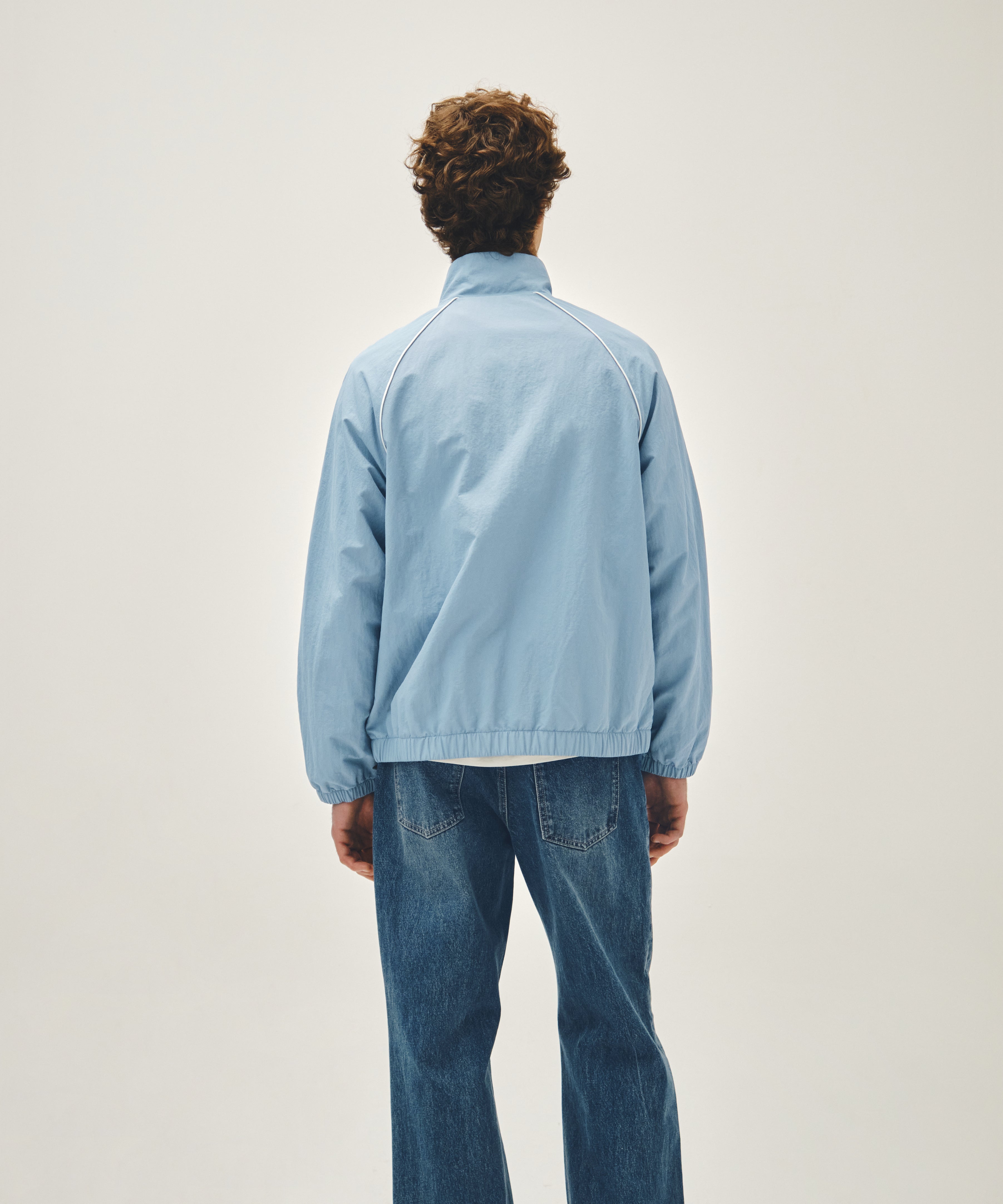 CLASSIC LOGO HIGH NECK WIND JACKET