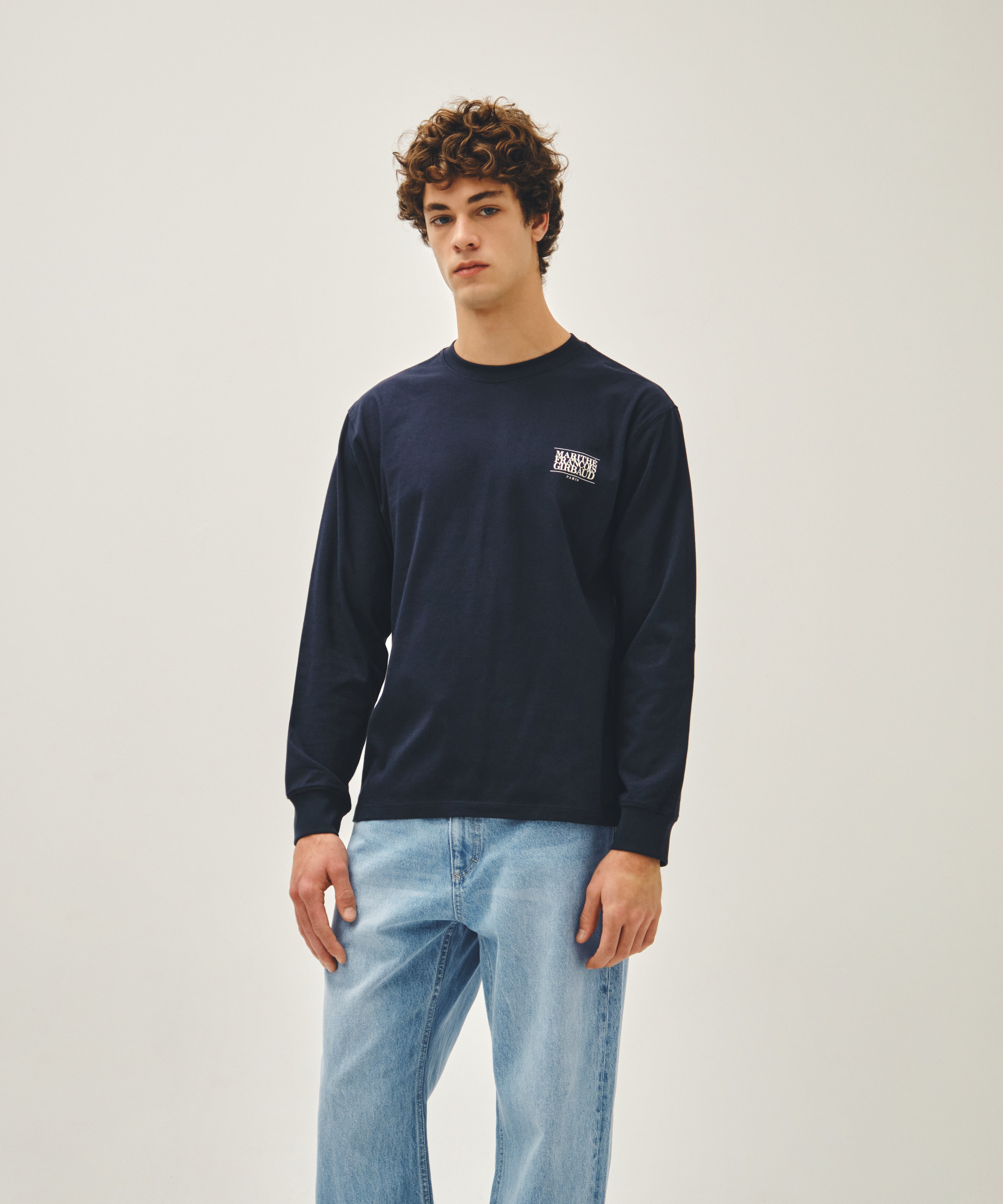 BACK CLASSIC LOGO LONG SLEEVE TEE