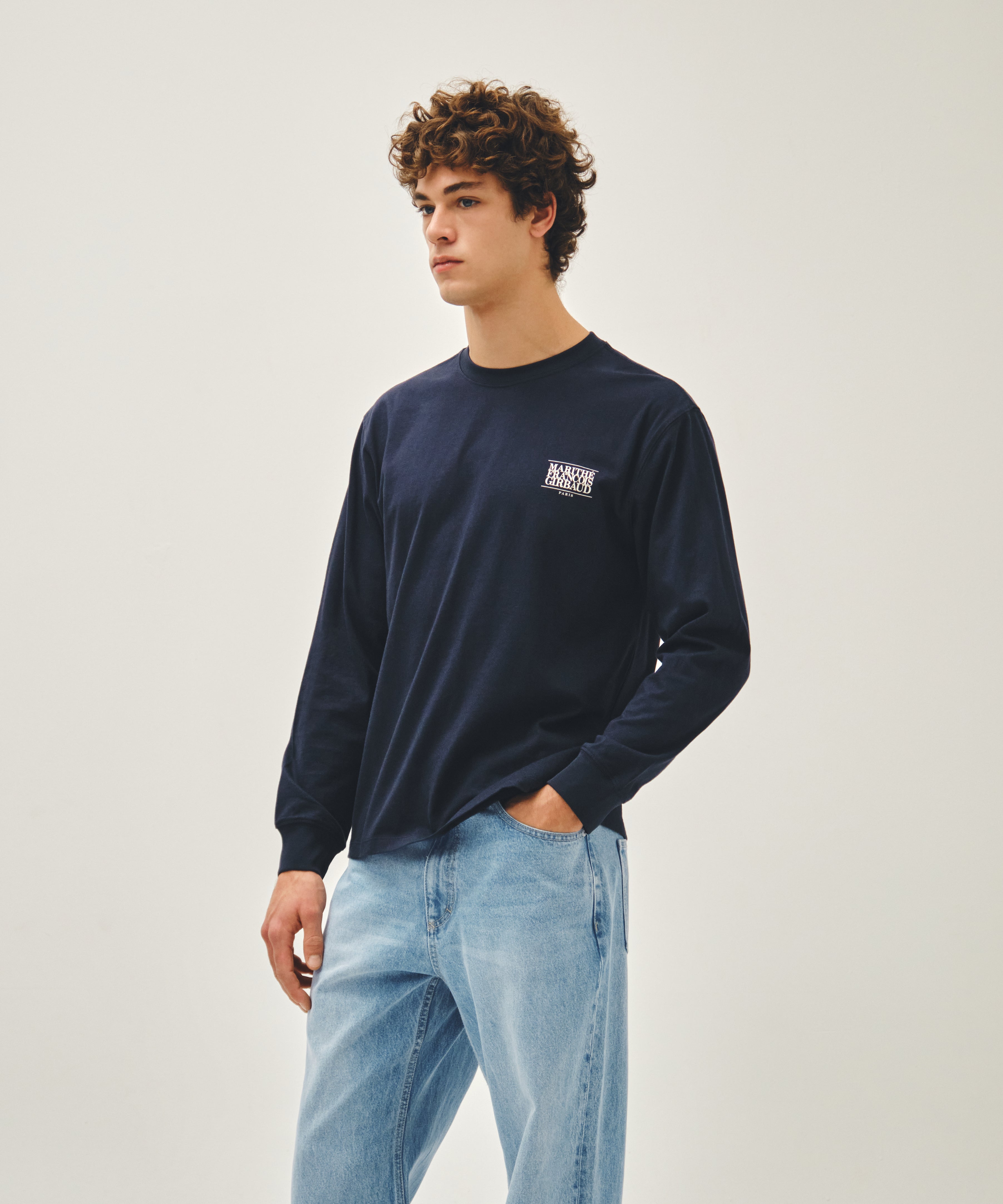 BACK CLASSIC LOGO LONG SLEEVE TEE