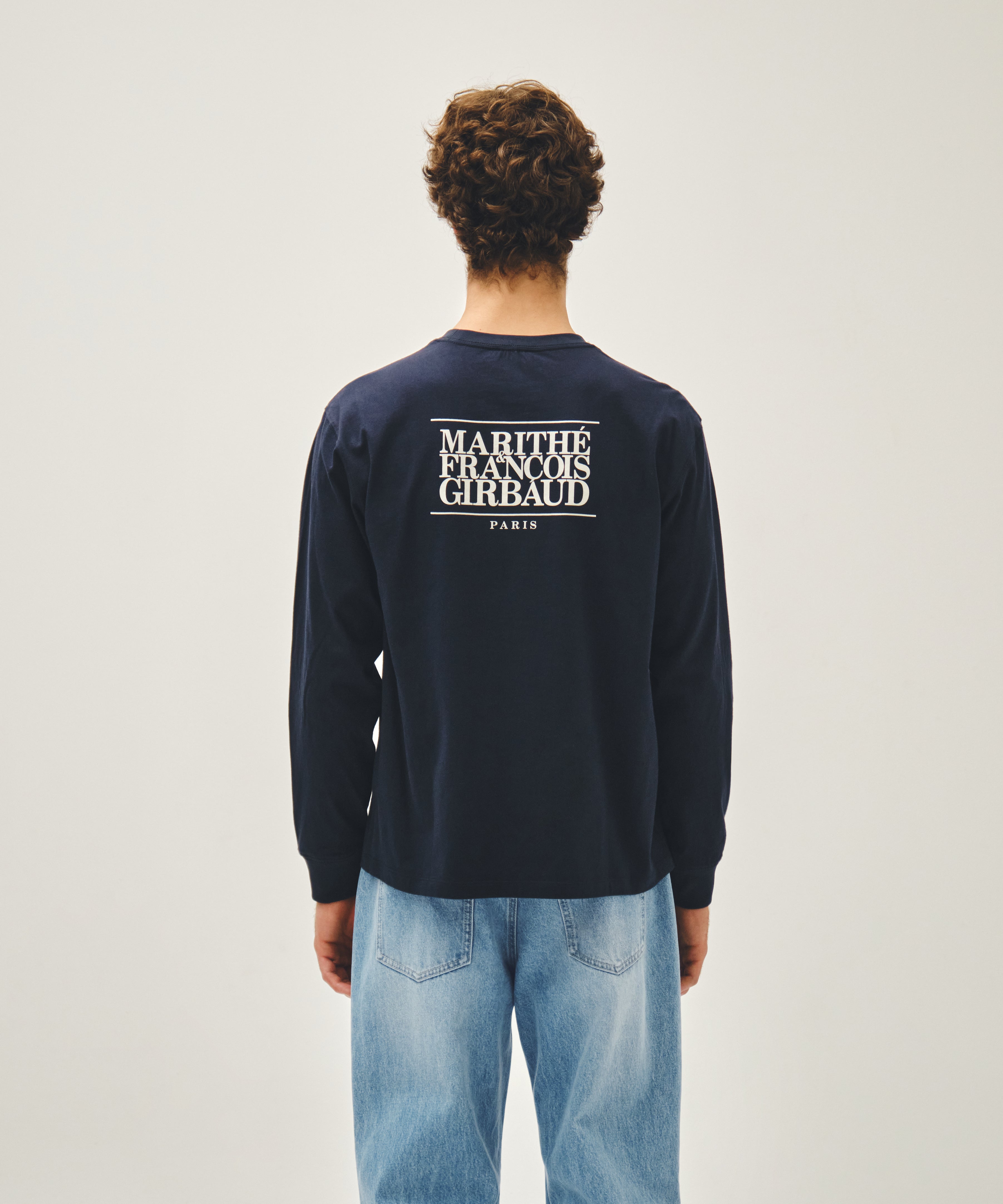 【本日限定価格】back logo long sleeve tee shirt BACK CLASSIC LOGO LONG SLEEVE TEE