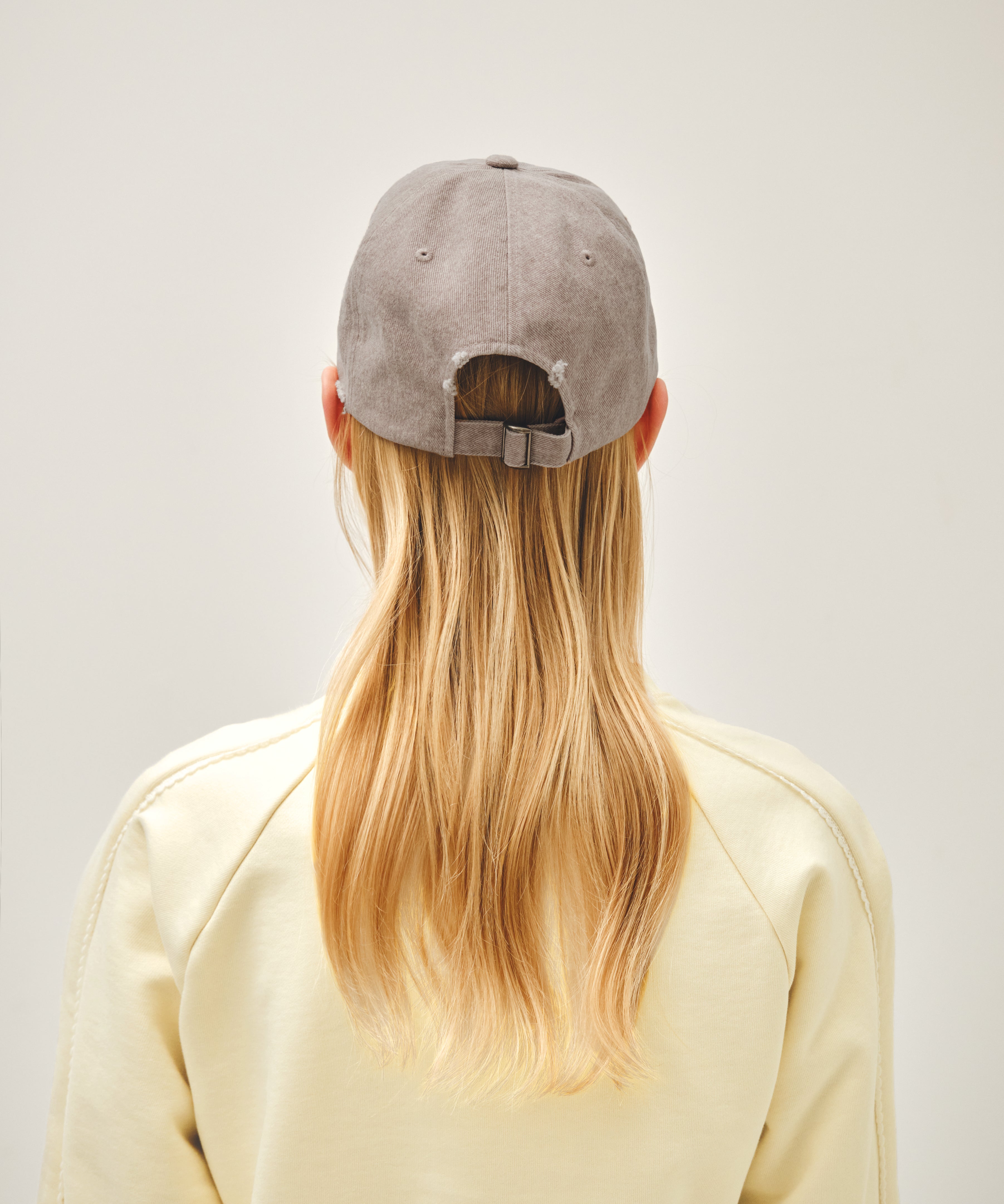 DRAWING CLASSIC LOGO DAMAGED COVERED CAP
