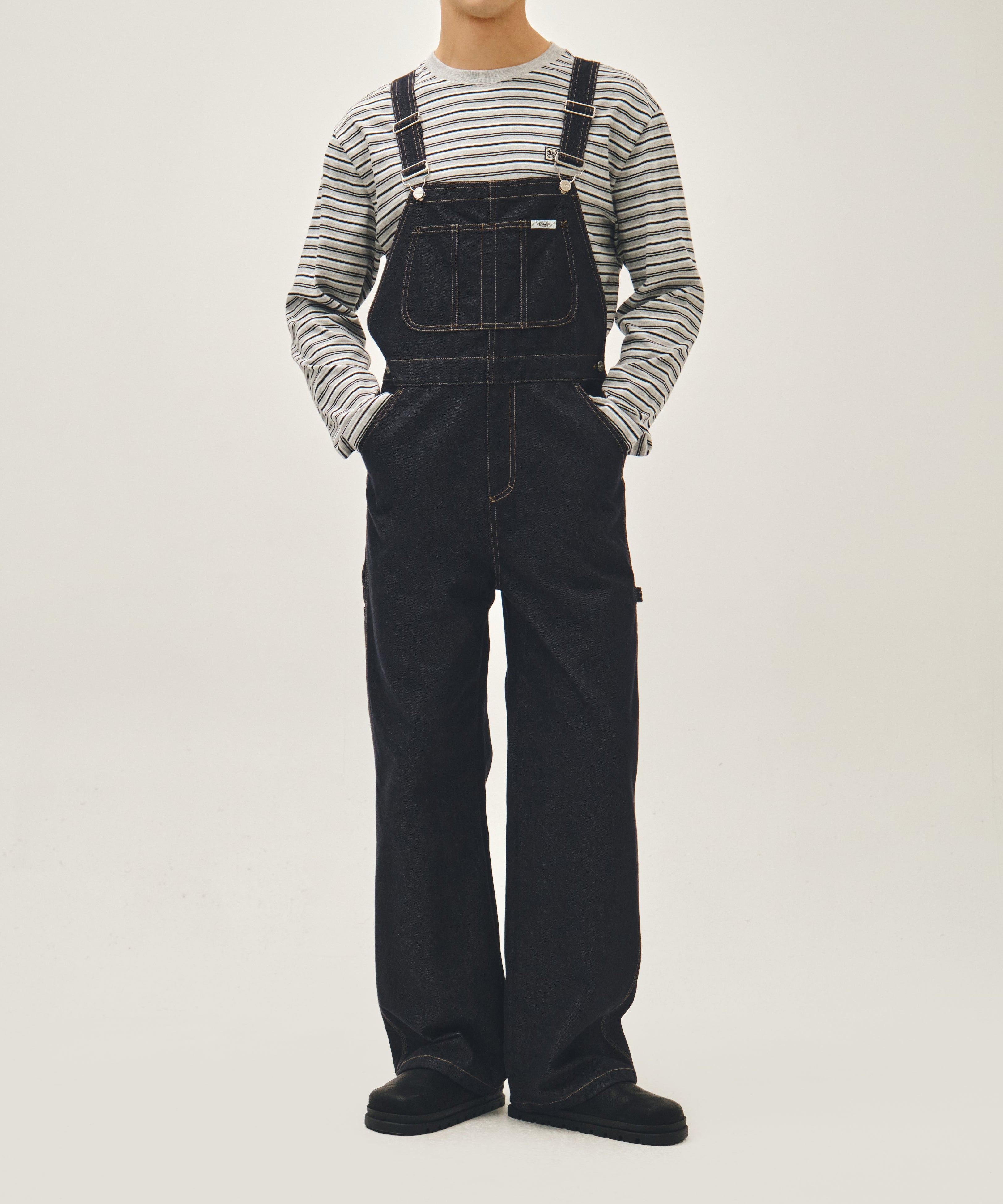 DENIM OVERALL PANTS