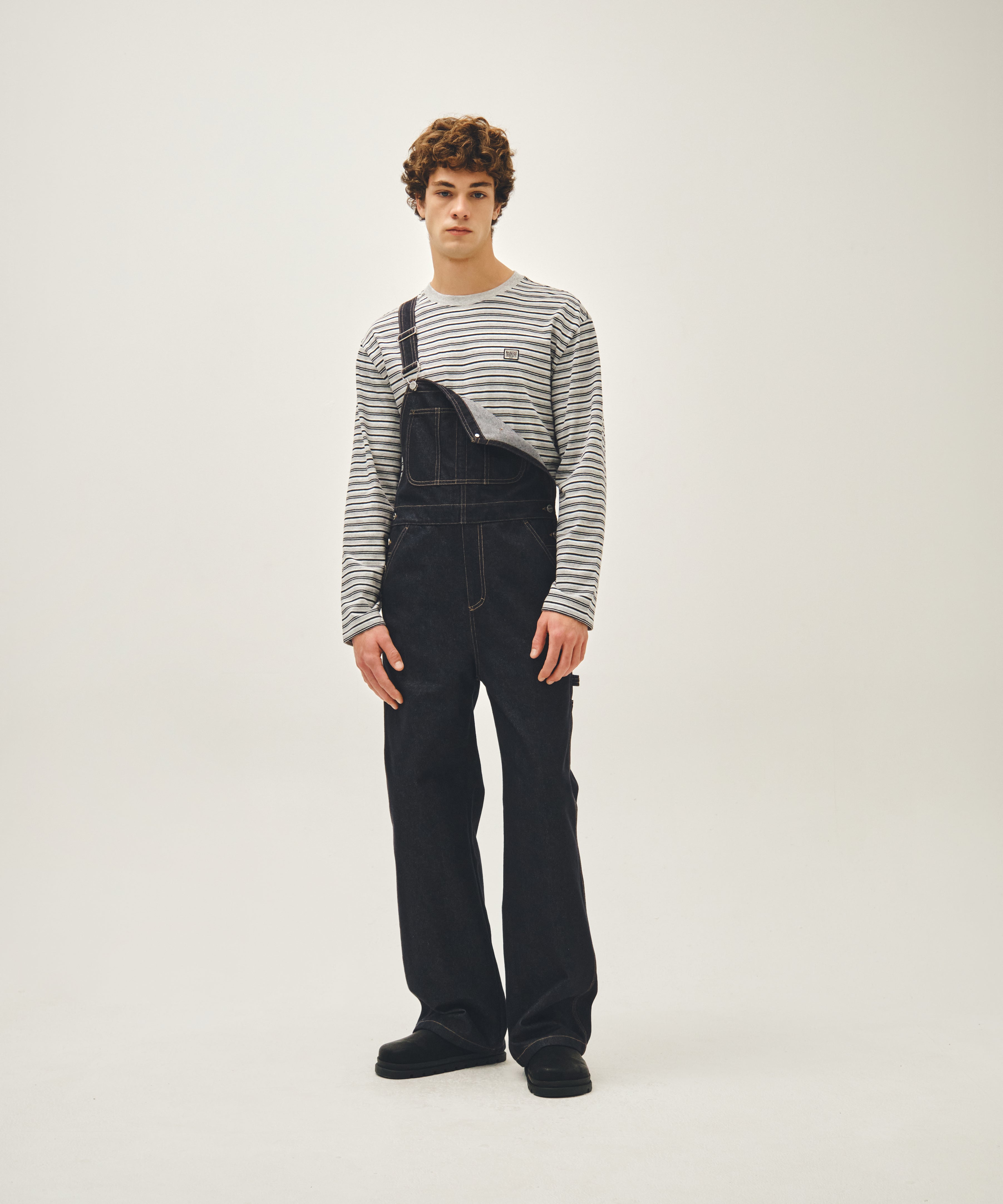 DENIM OVERALL PANTS
