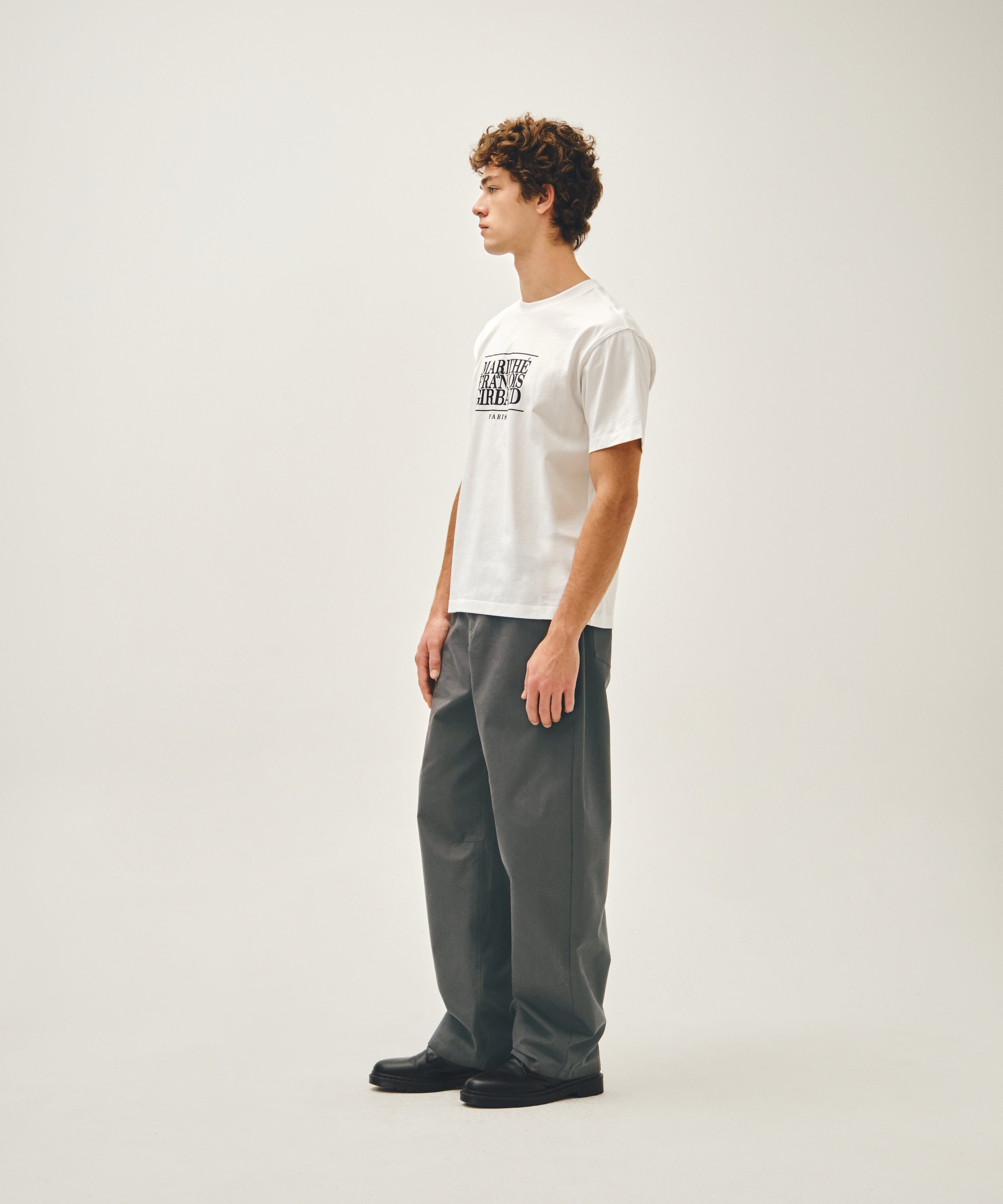 M CURVED CHINO PANTS