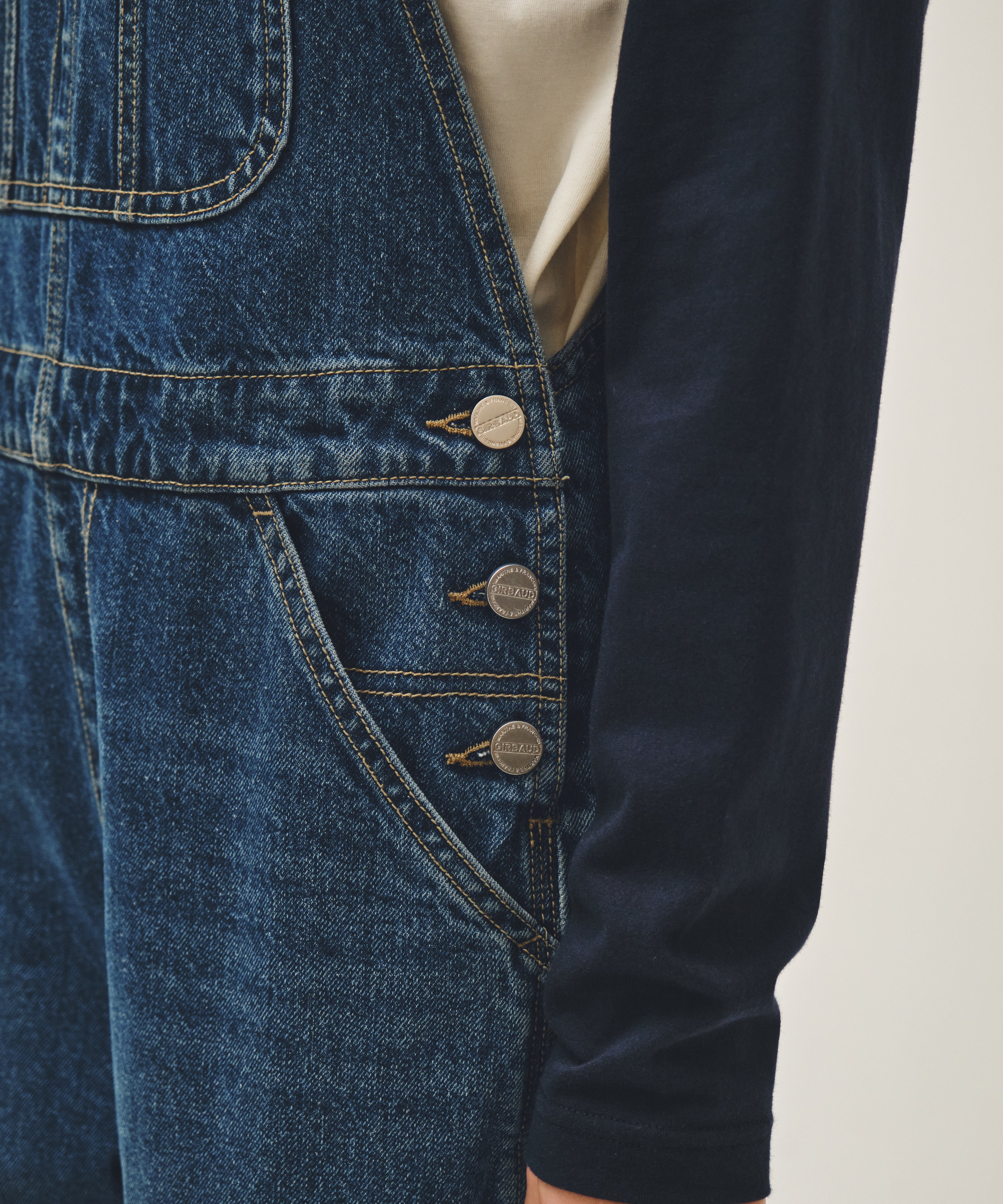 DENIM OVERALL PANTS