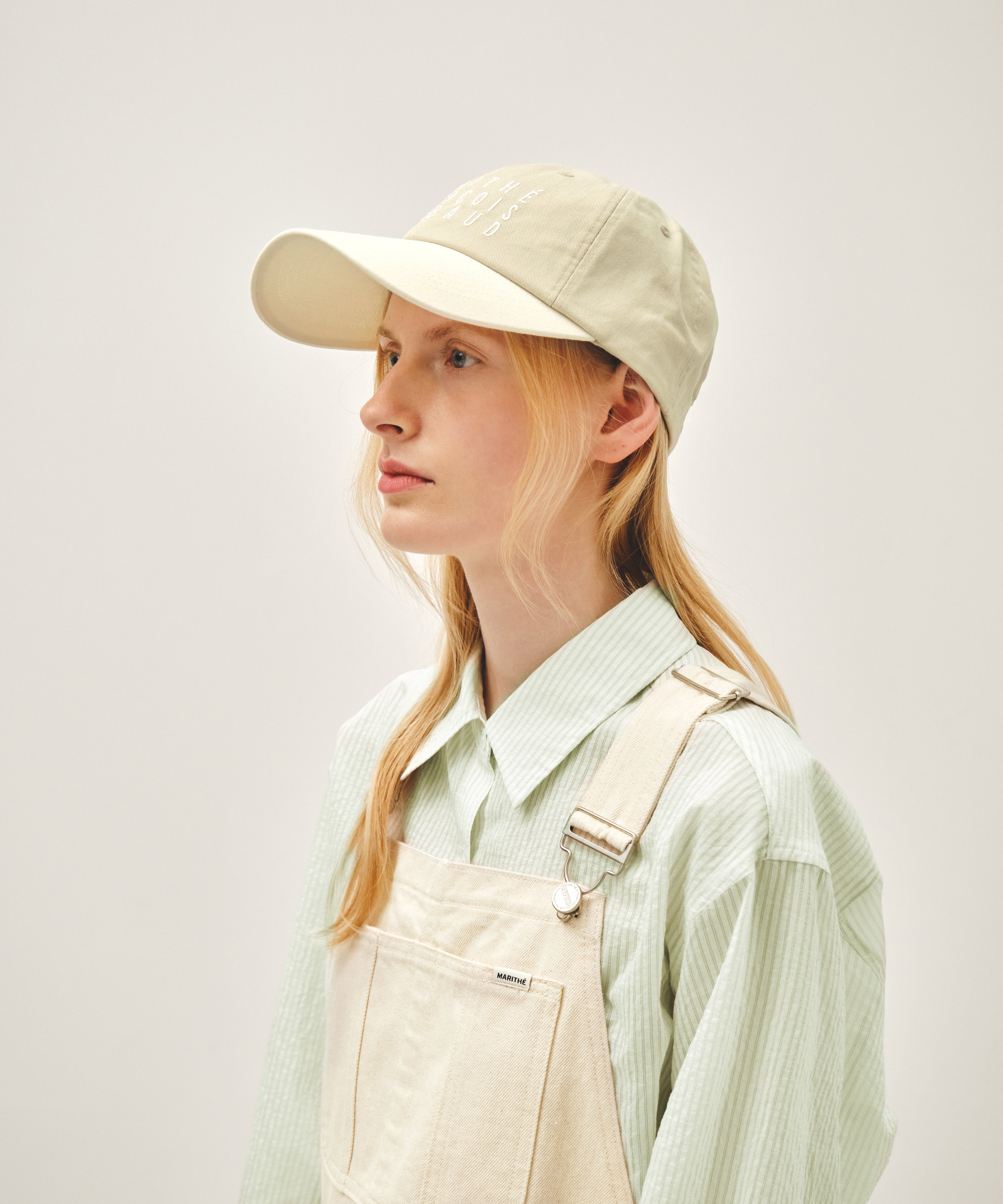 DRAWING CLASSIC LOGO FLAT BRIM CAP