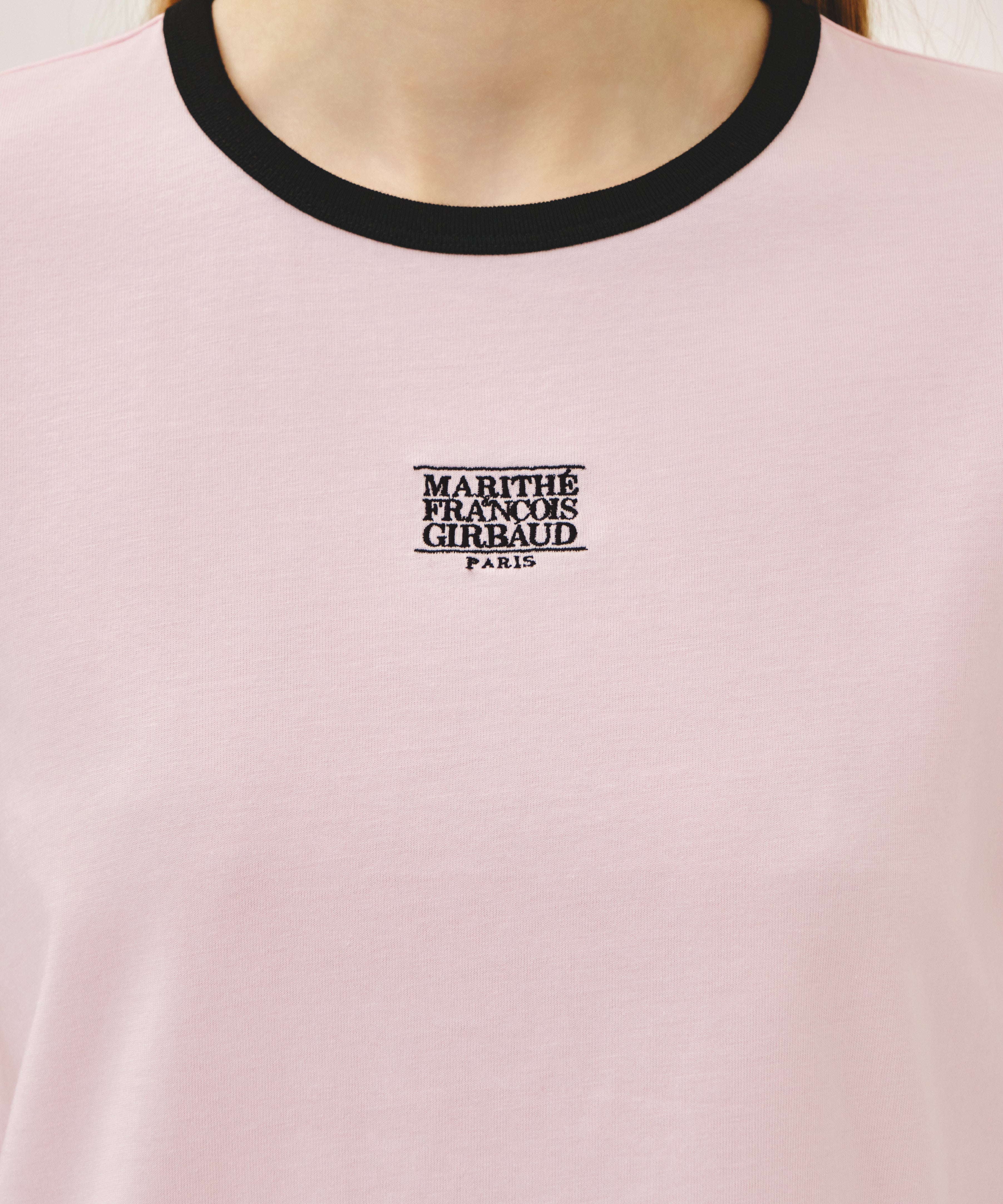 W CLASSIC LOGO RINGER TEE