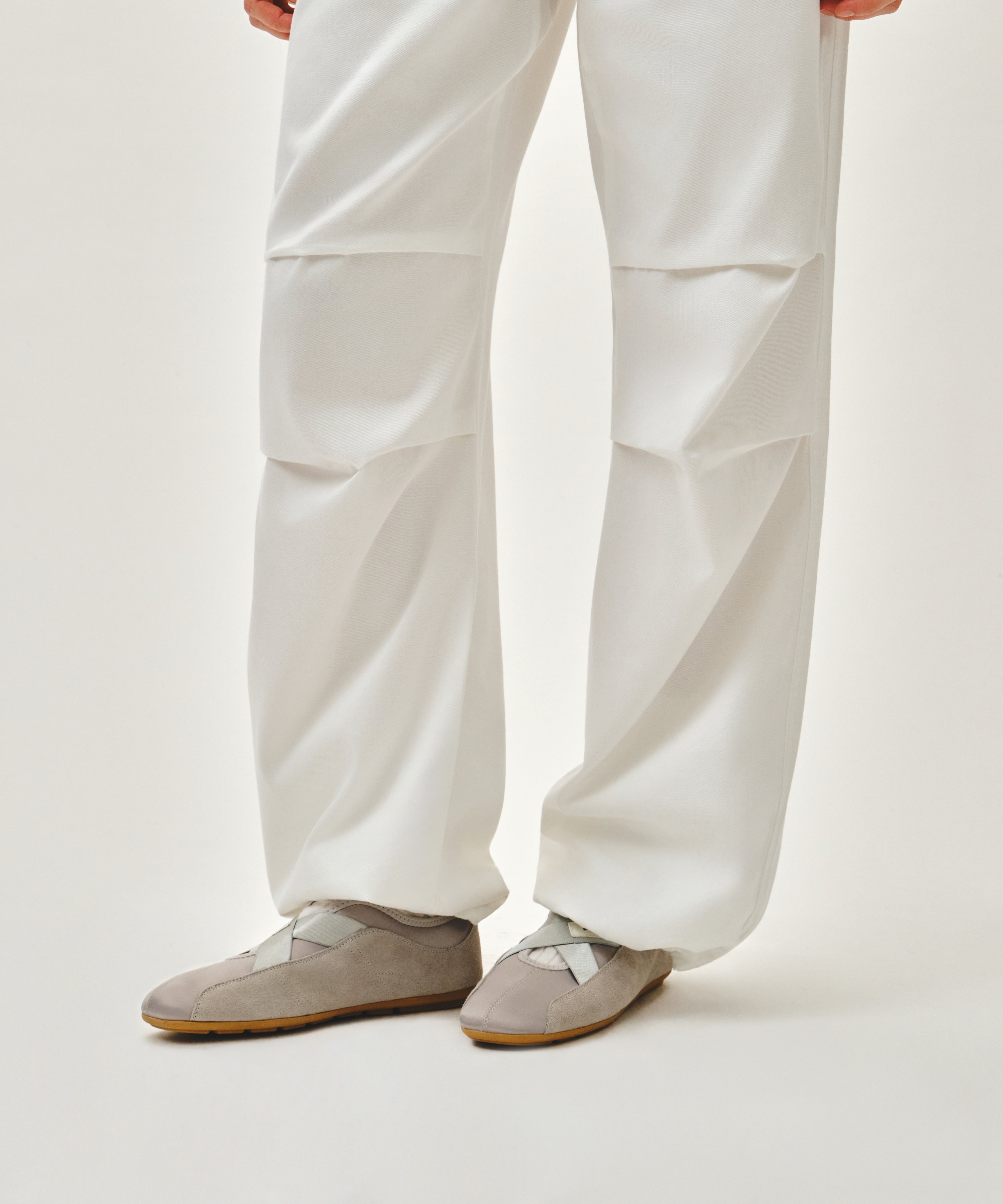 W SUMMER WIDE FIT DENIM PANTS