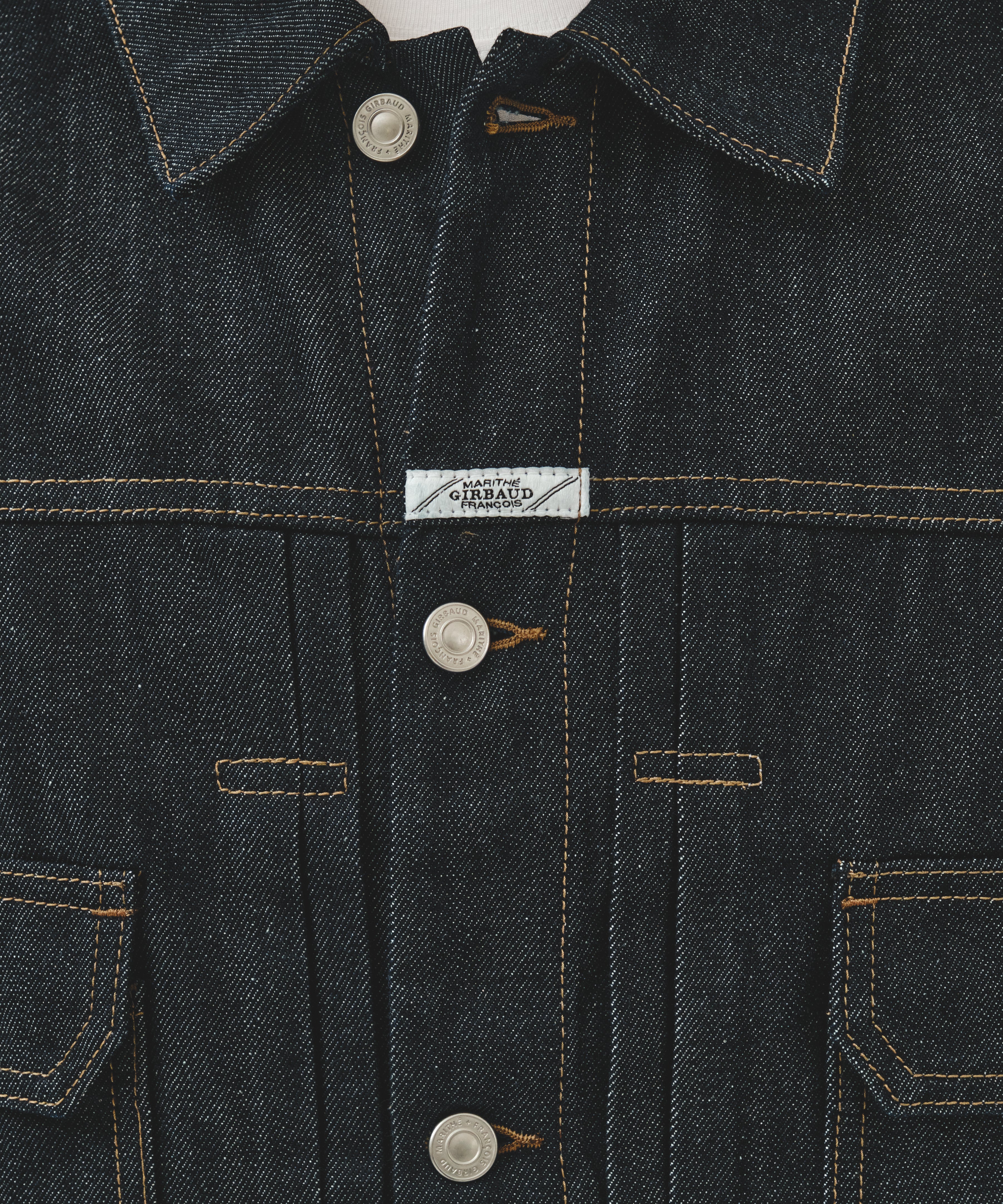 M SELVAGE DENIM TRUCKER JACKET