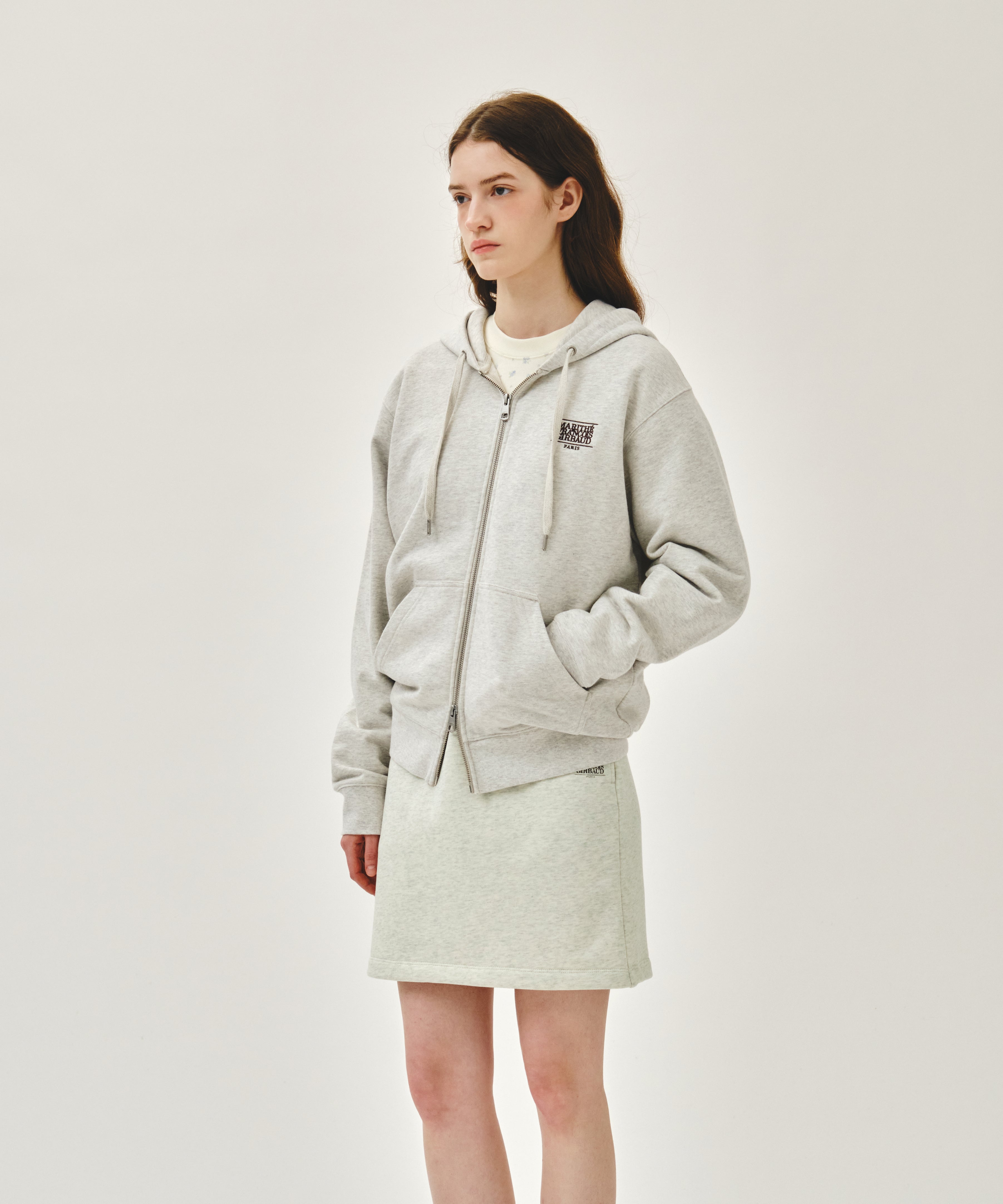 CLASSIC LOGO HOODIE ZIPUP