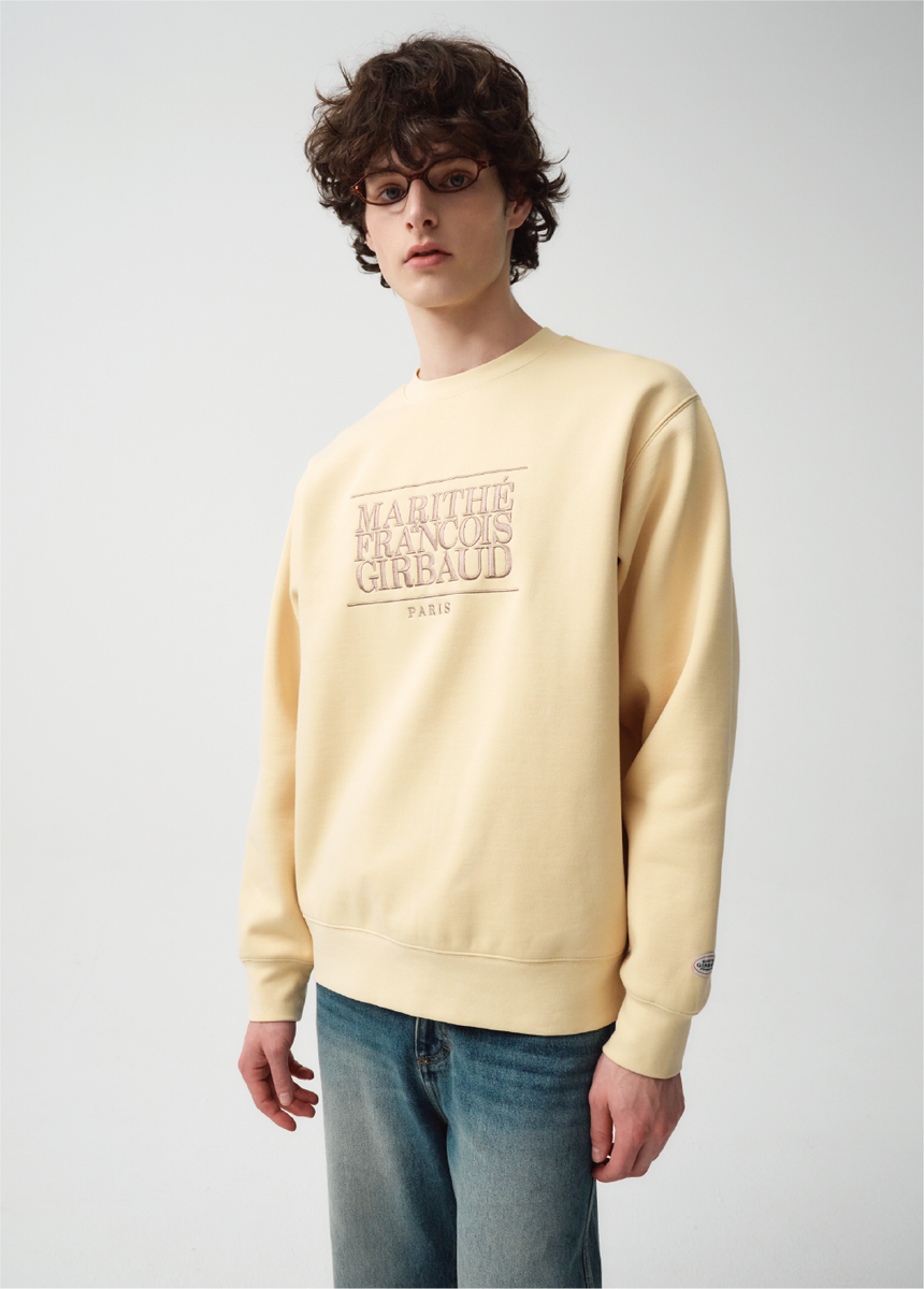 さらに100円引き◆MARITHE◆NEW CLASSIC LOGO SWEATSHIRT NEW CLASSIC LOGO SWEATSHIRT