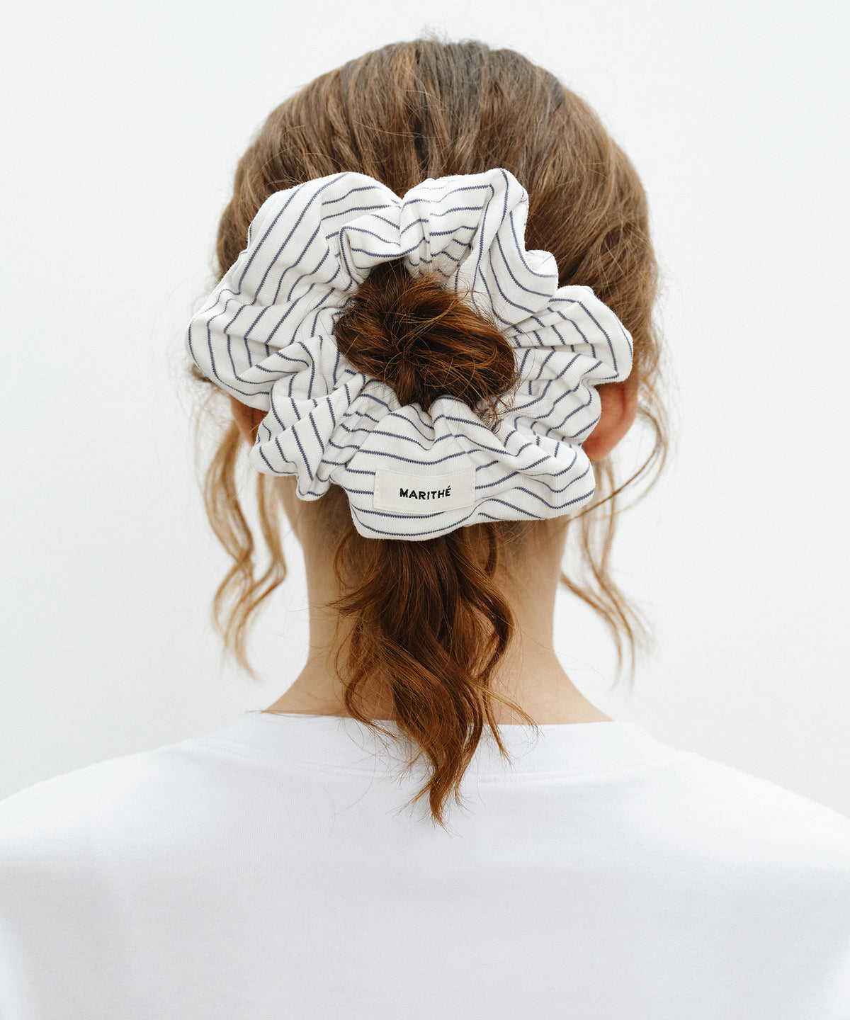 W BASIC COTTON SCRUNCHIE