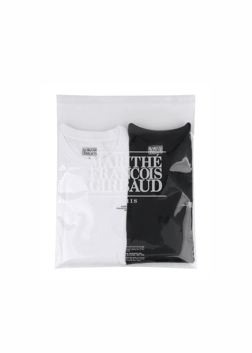 2PACK LETTERING LOGO LONG SLEEVE TEE