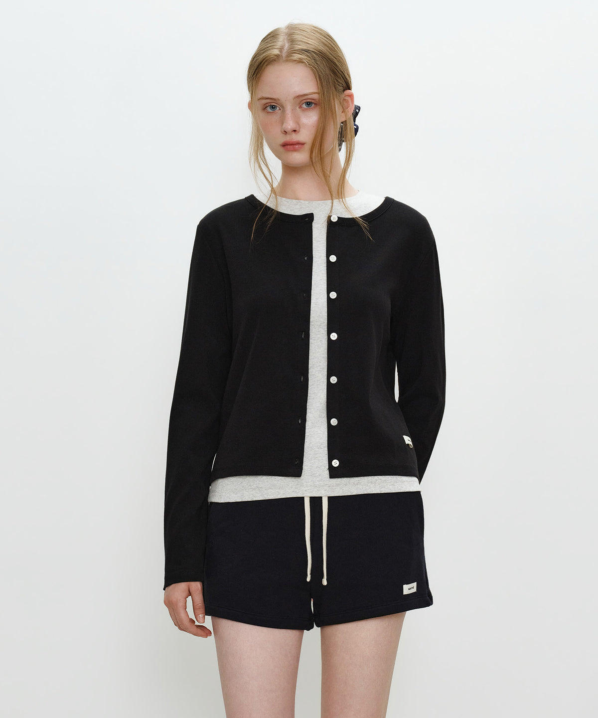 W BASIC COTTON CARDIGAN