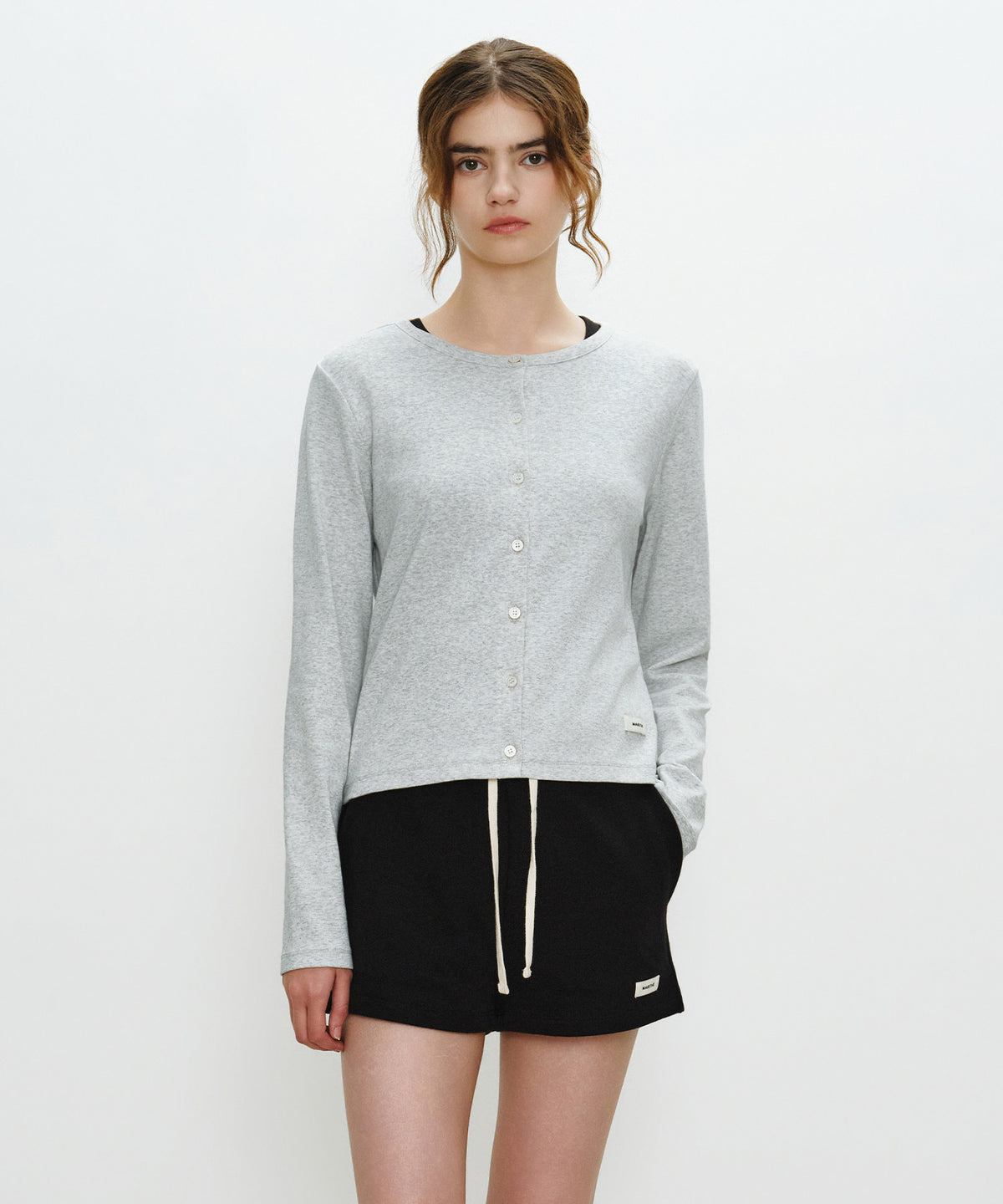 W BASIC COTTON CARDIGAN