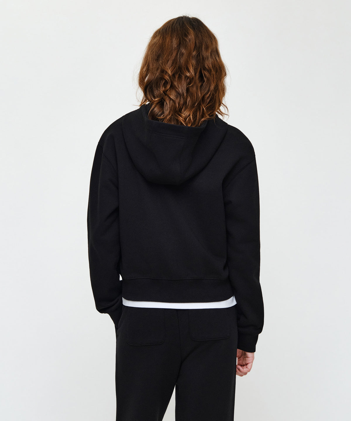 W SMALL CLASSIC LOGO HOODIE ZIPUP