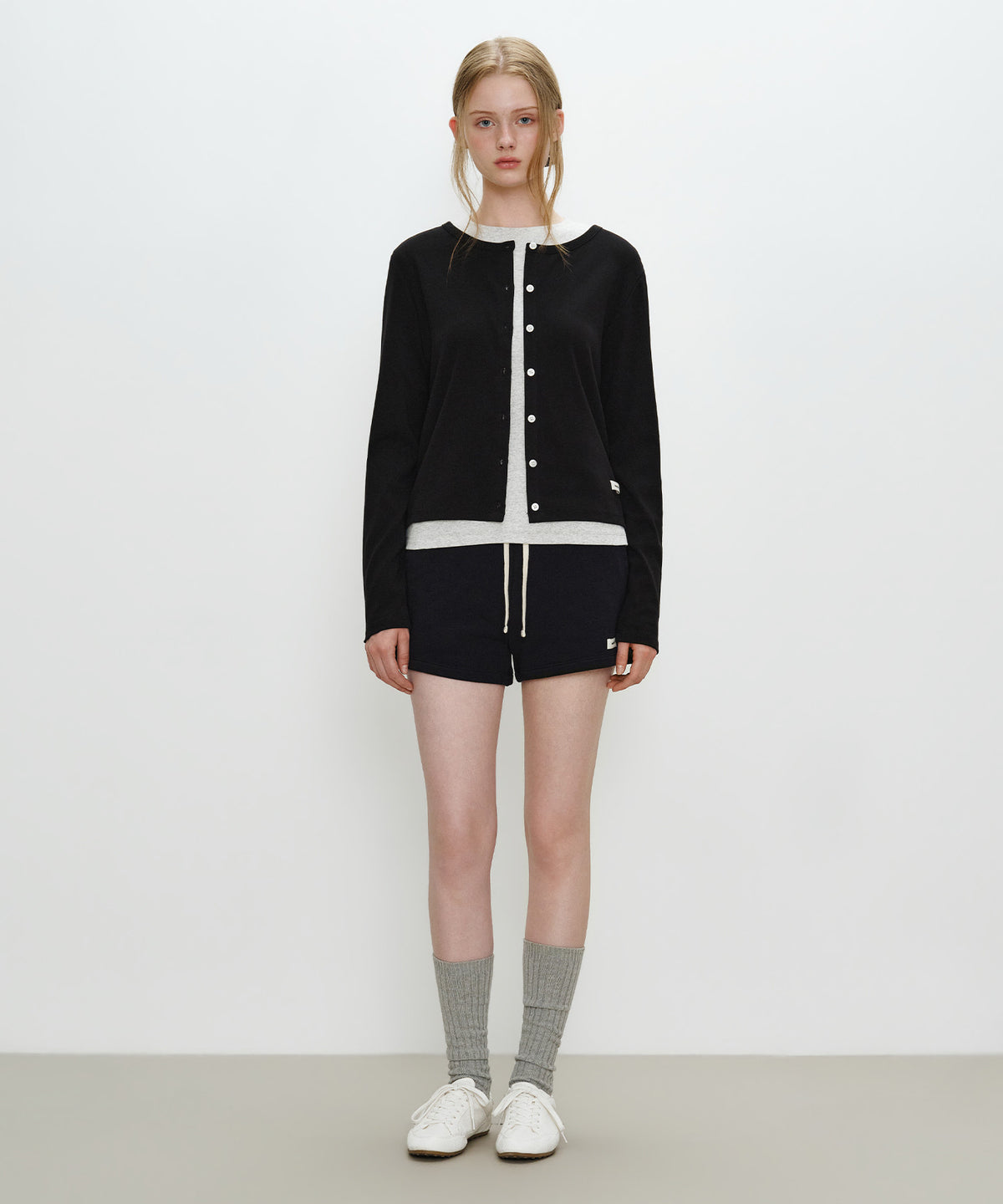W BASIC COTTON CARDIGAN