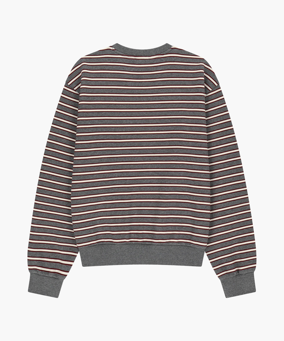 W SMALL CLASSIC LOGO V NECK BALLON SWEATSHIRT