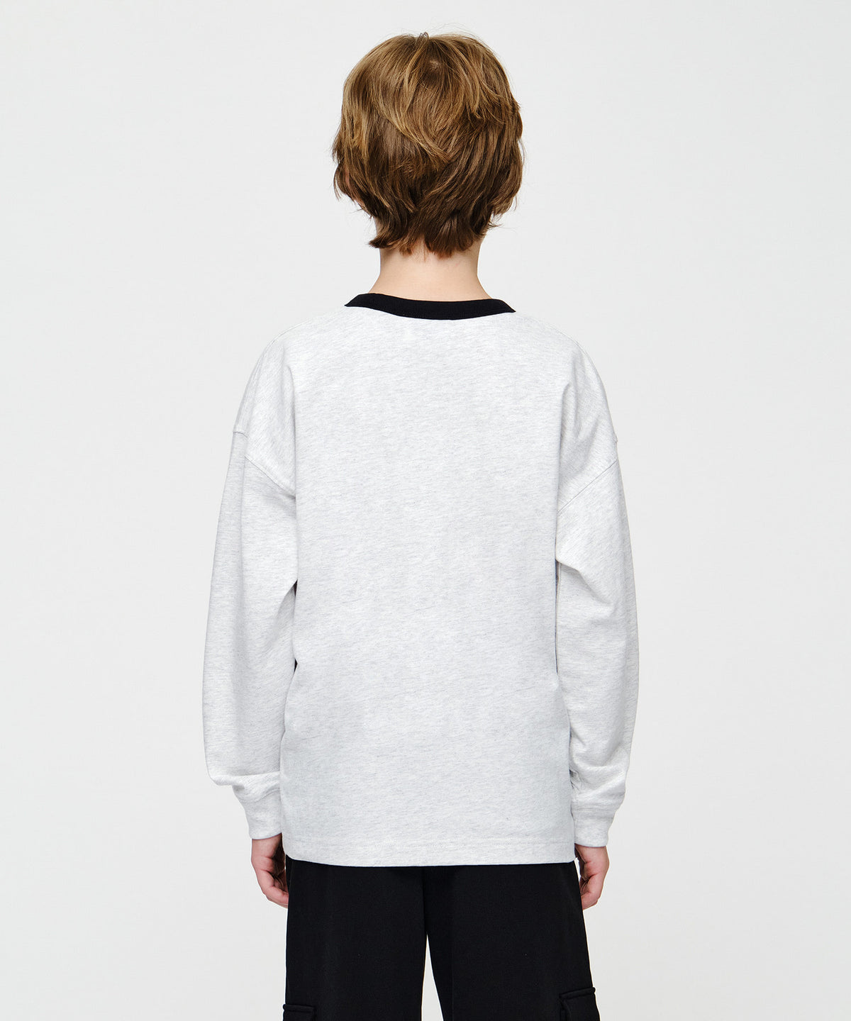 KIDS CLASSIC LOGO LONG SLEEVE RINGER TEE