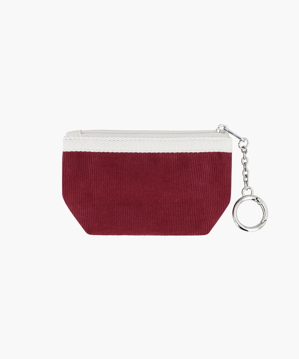 MINI CORDUROY POUCH KEYRING