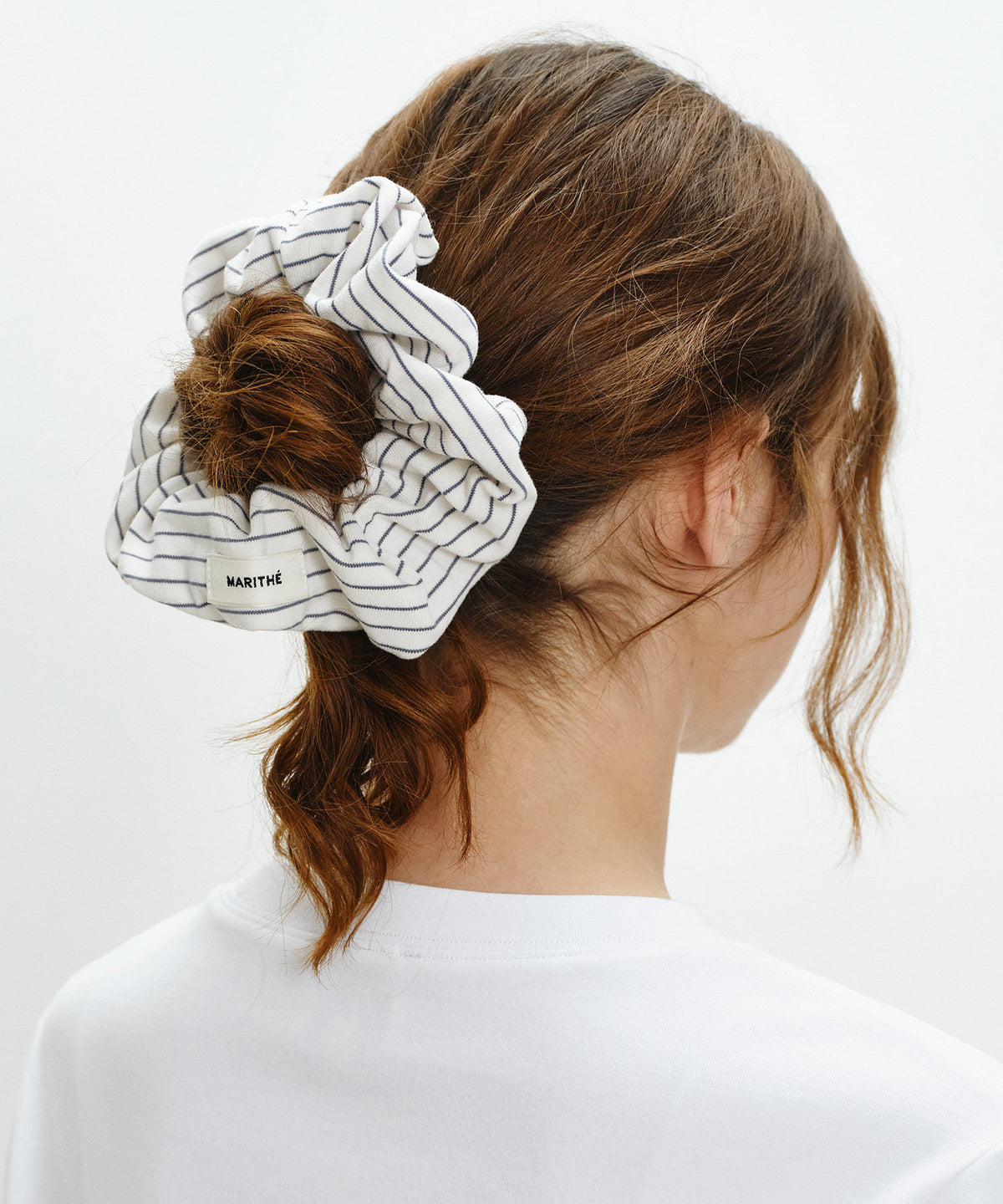 W BASIC COTTON SCRUNCHIE