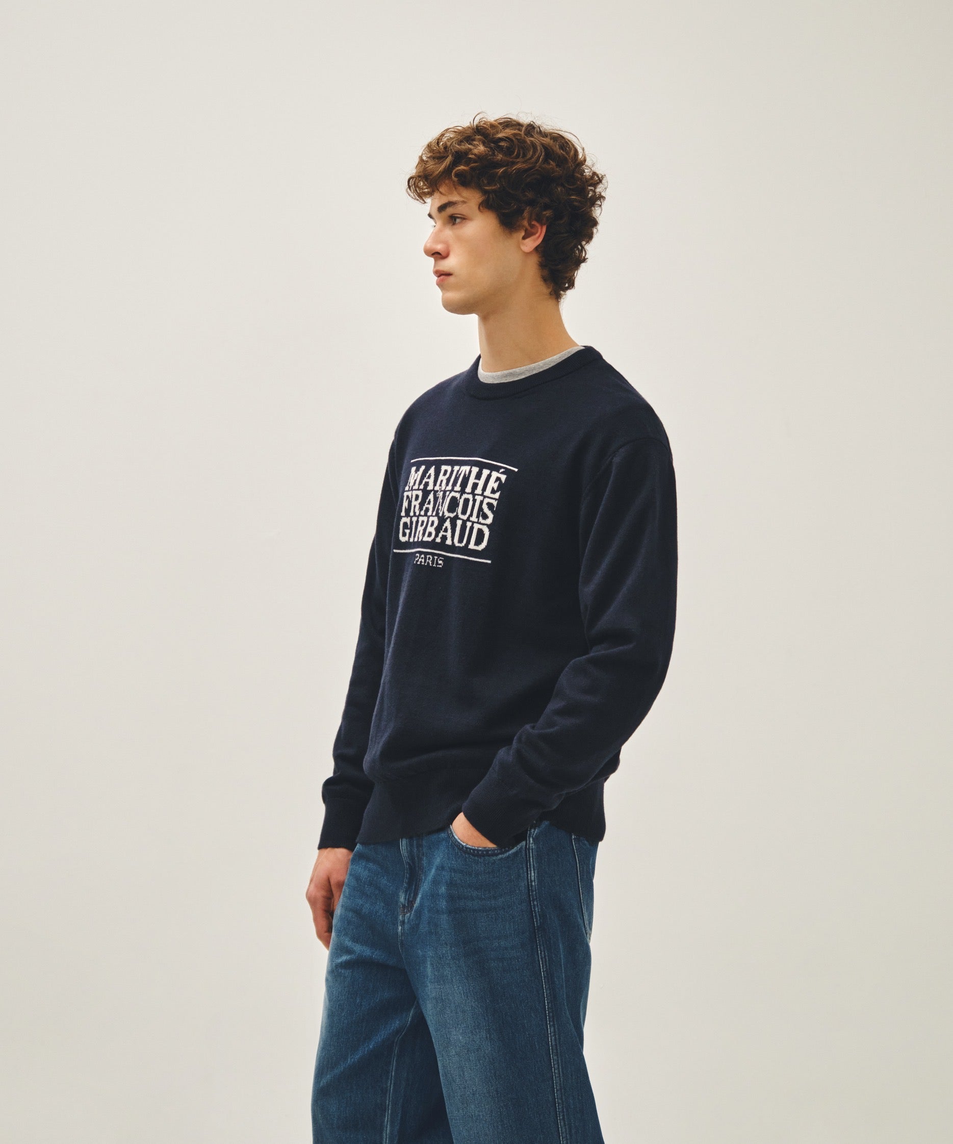 CLASSIC LOGO KNIT PULLOVER