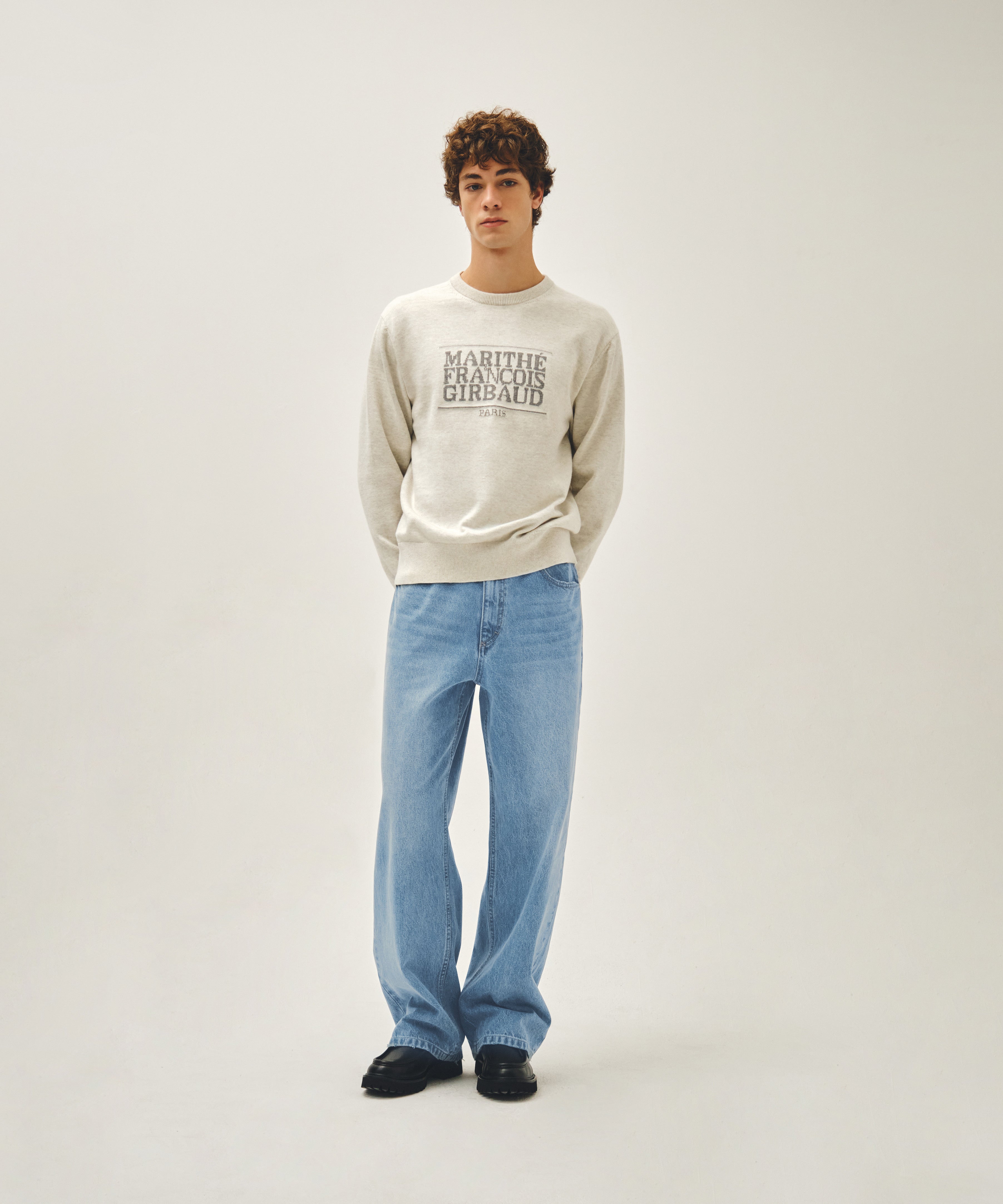 CLASSIC LOGO KNIT PULLOVER