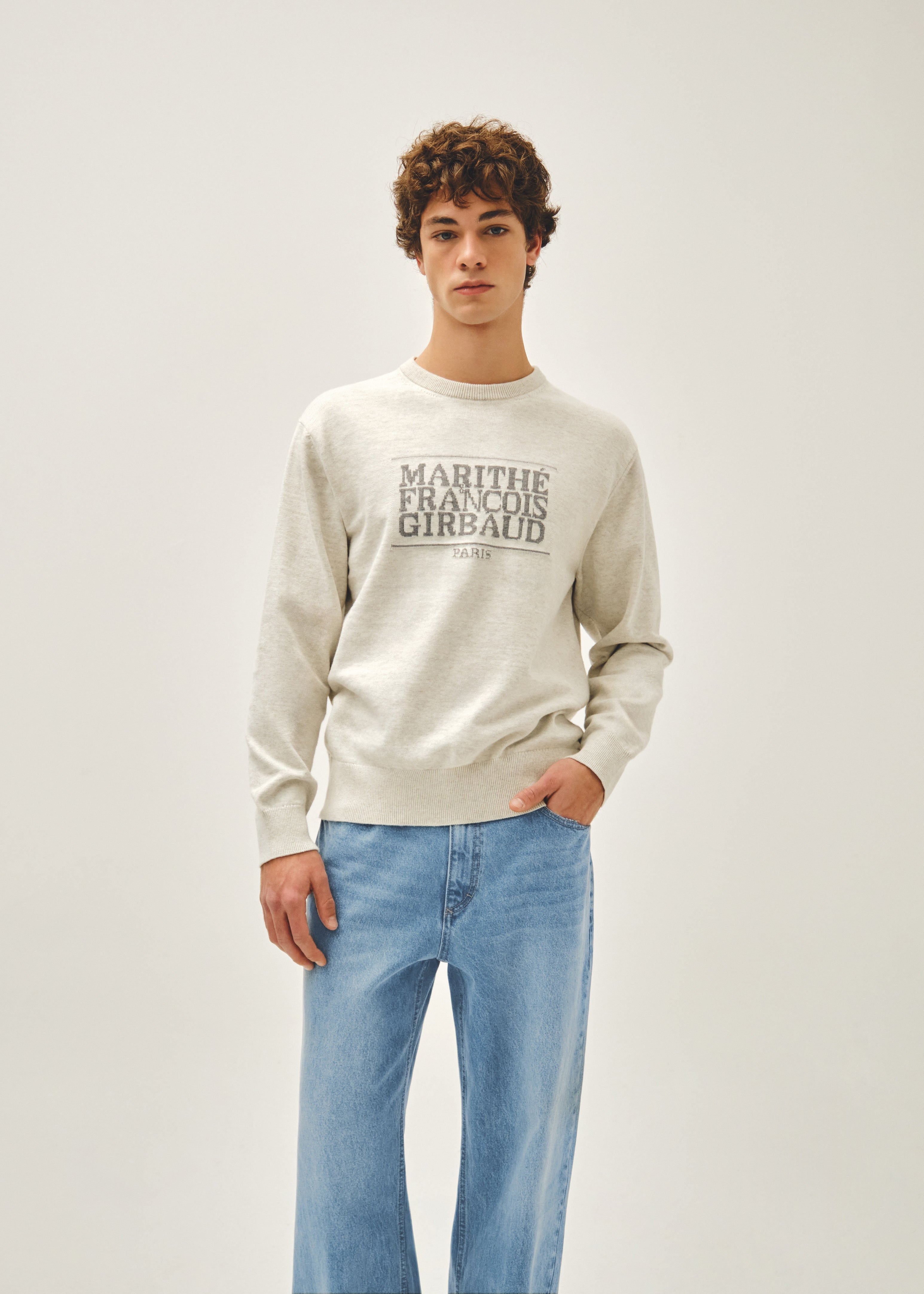 CLASSIC LOGO KNIT PULLOVER