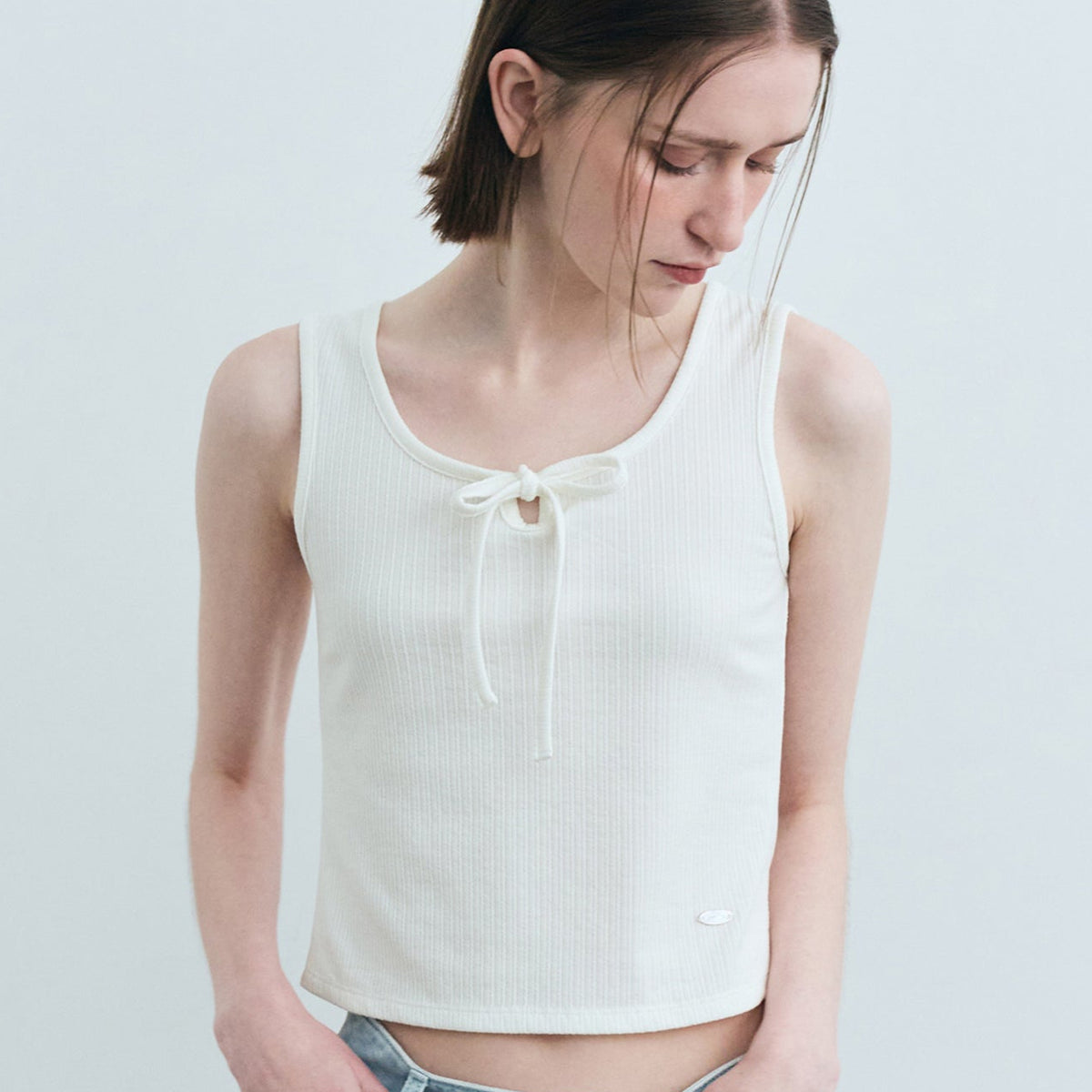 美品 MARITHE FRANCOIS GIRBAUD リボン付き 中綿 ベスト IMG_1113_1200x1200_crop_center