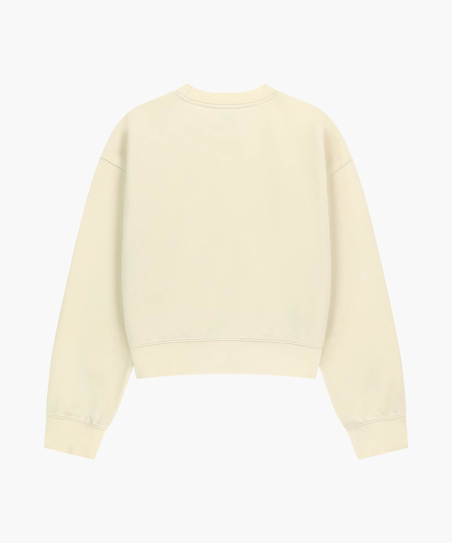 W CLASSIC LOGO CROP SWEATSHIRT