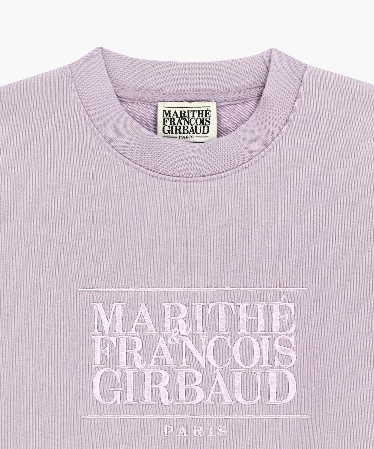 W CLASSIC LOGO CROP SWEATSHIRT