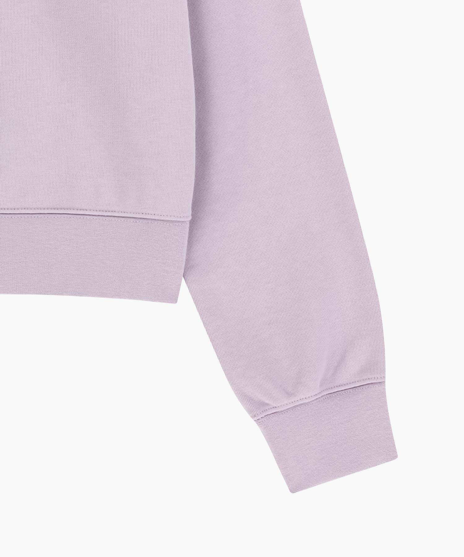 W CLASSIC LOGO CROP SWEATSHIRT
