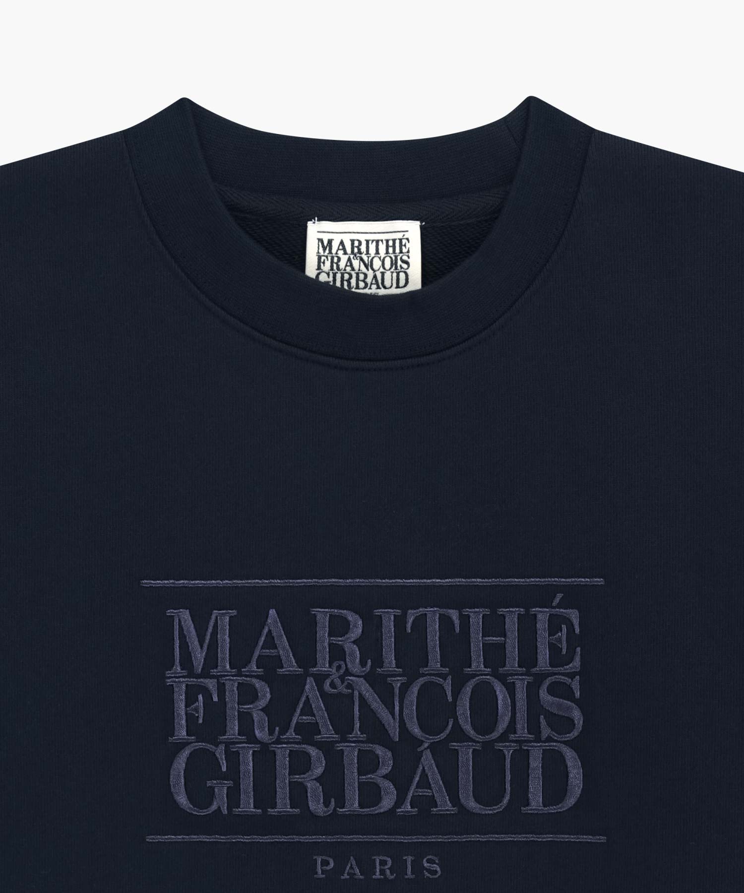 W CLASSIC LOGO CROP SWEATSHIRT