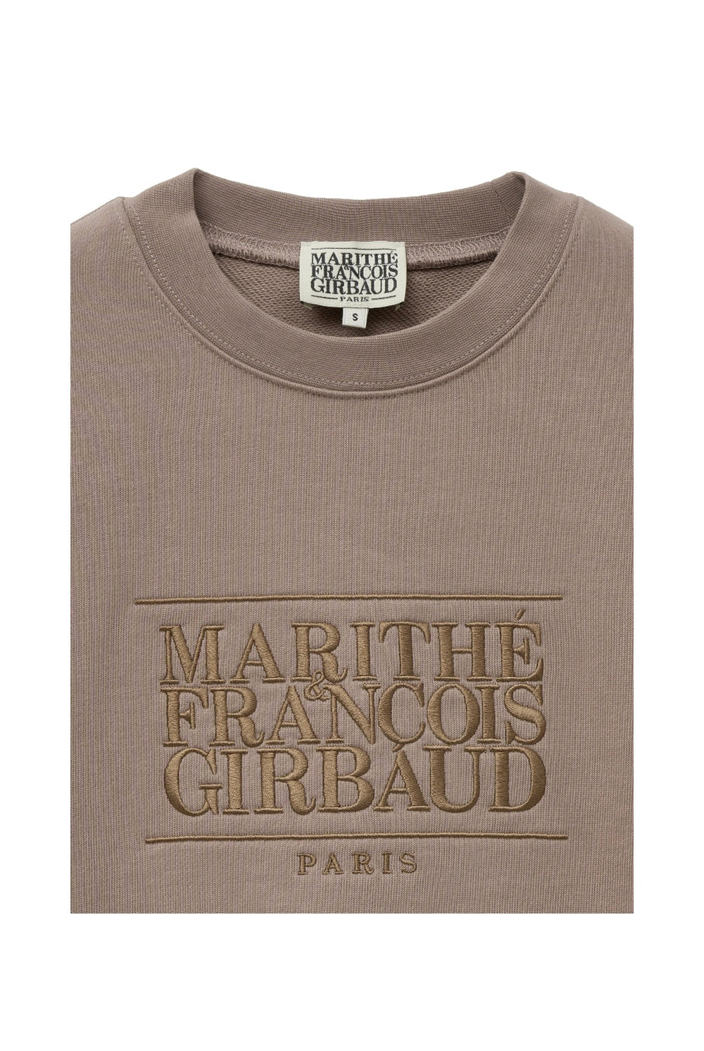 W CLASSIC LOGO CROP SWEATSHIRT