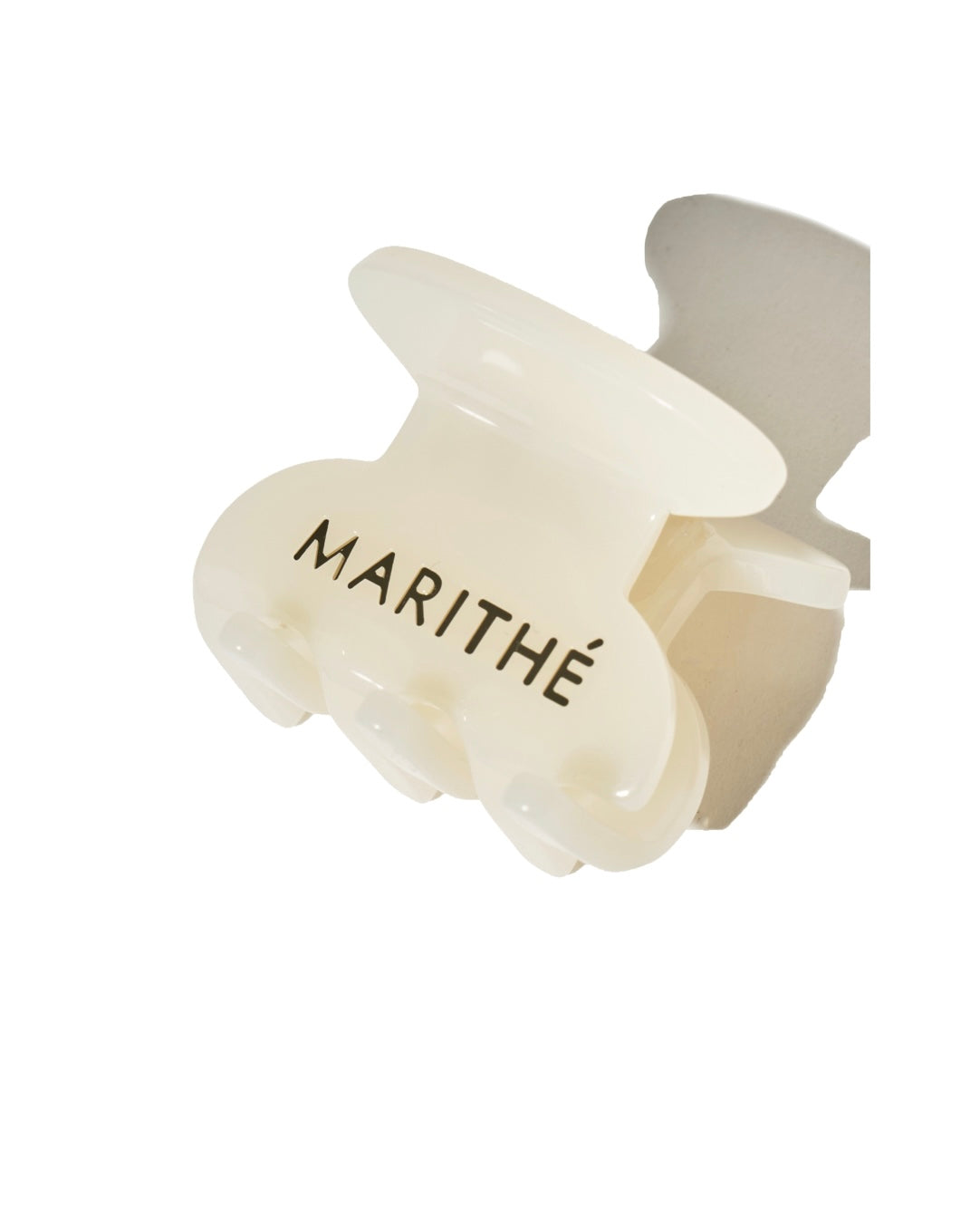 【MARITHE】 REGULAR LOGO MINI HAIR CLIP 2PACK− BLACK MINI HAIR CLIP 2PACK