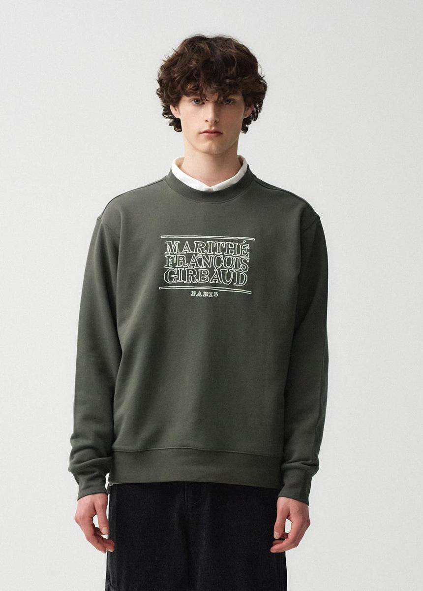 【MARITHE】韓国人気◆DOODLE CLASSIC LOGO SWEATSHIRT DOODLE CLASSIC LOGO SWEATSHIRT