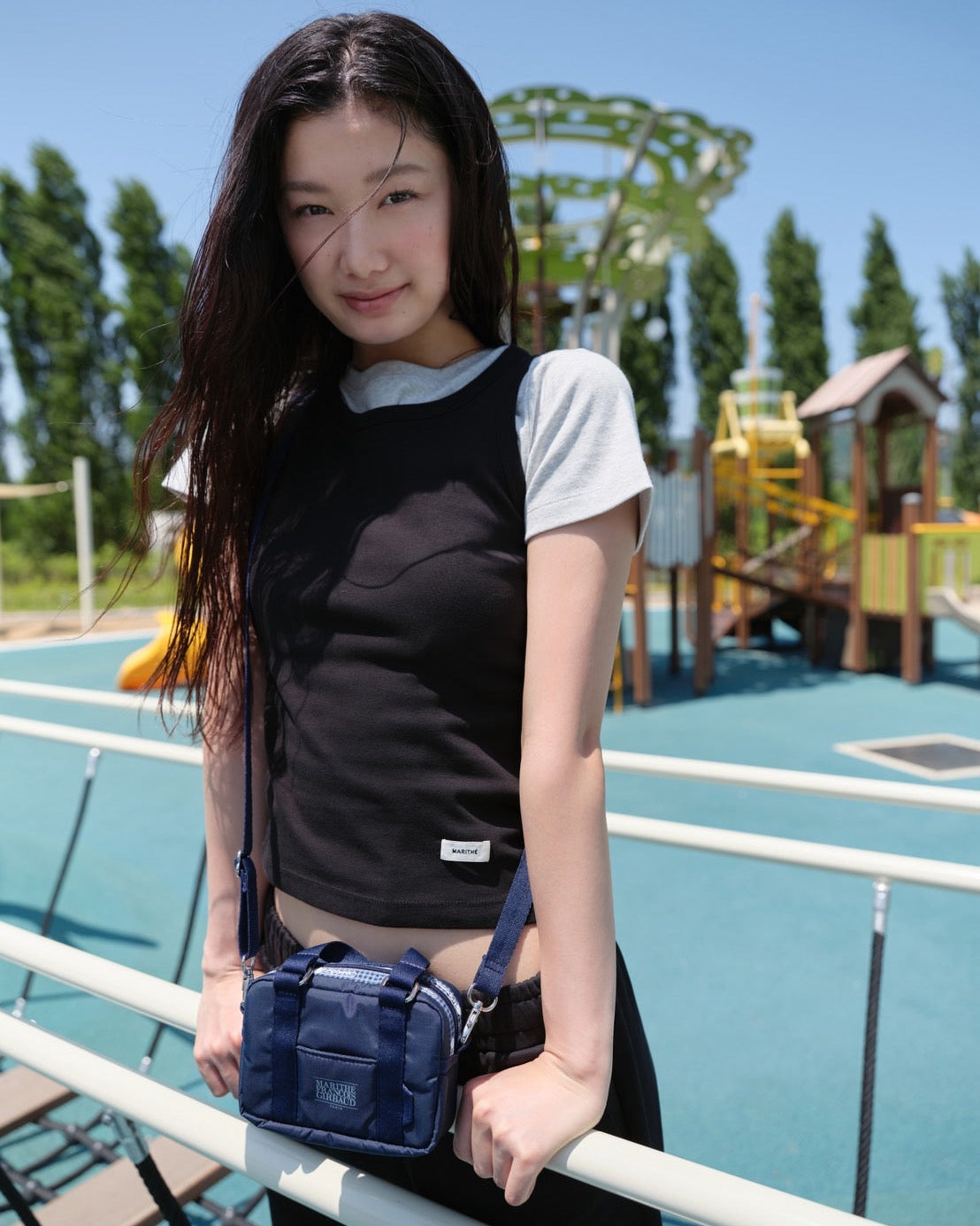 MARITHE X LESPORTSAC MICRO BAG