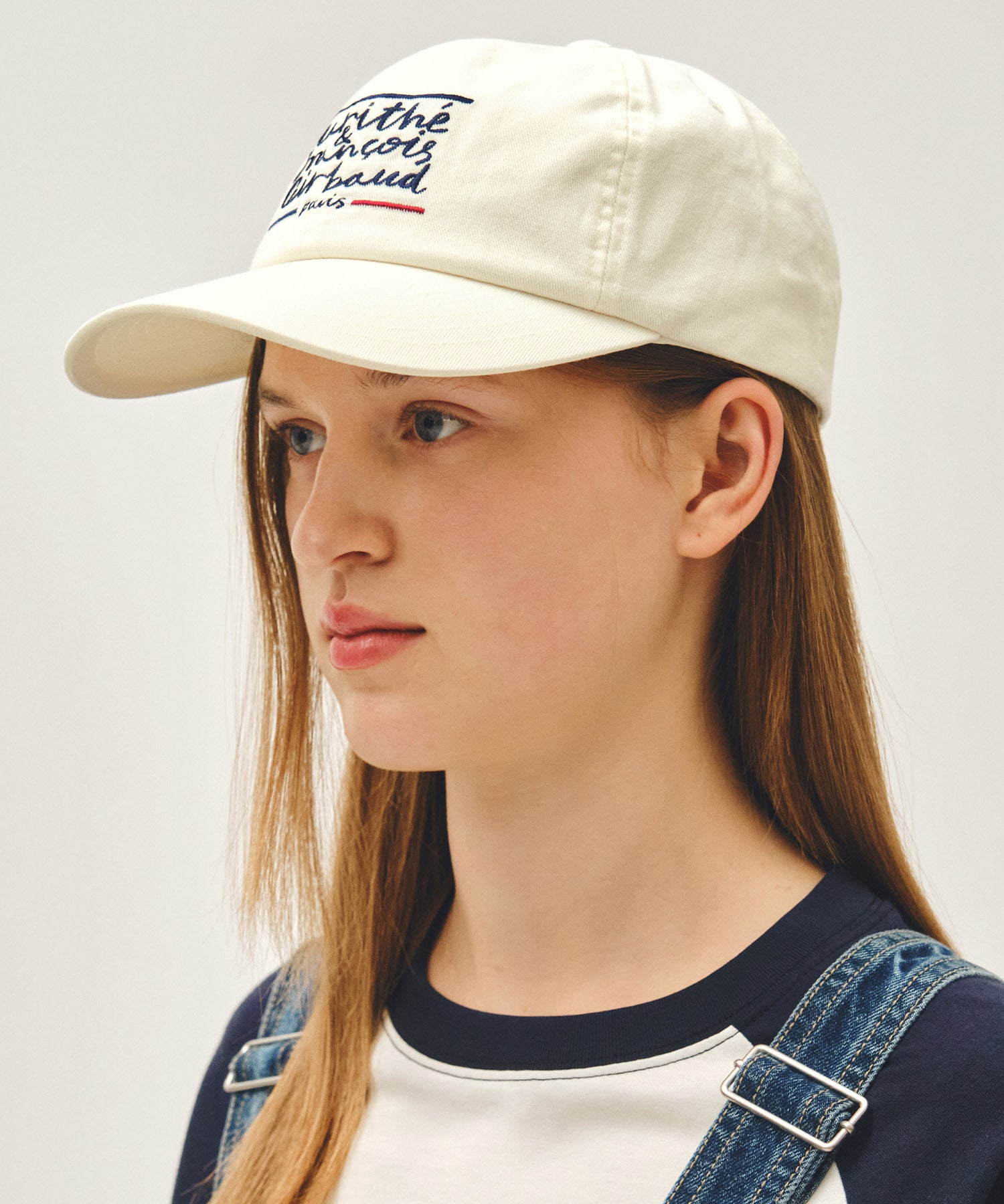 DRAWING CLASSIC LOGO FLAT BRIM CAP