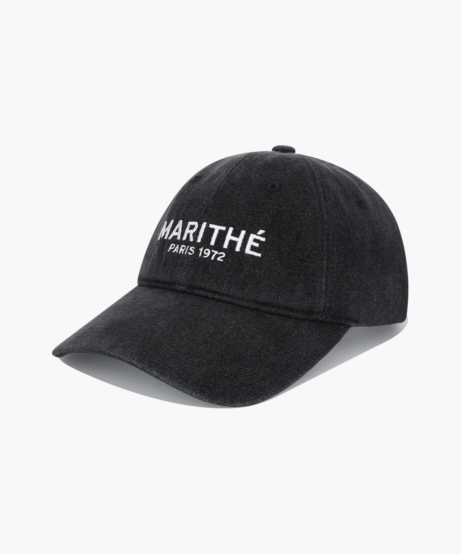 DENIM WASHING REGULAR LOGO BALL CAP