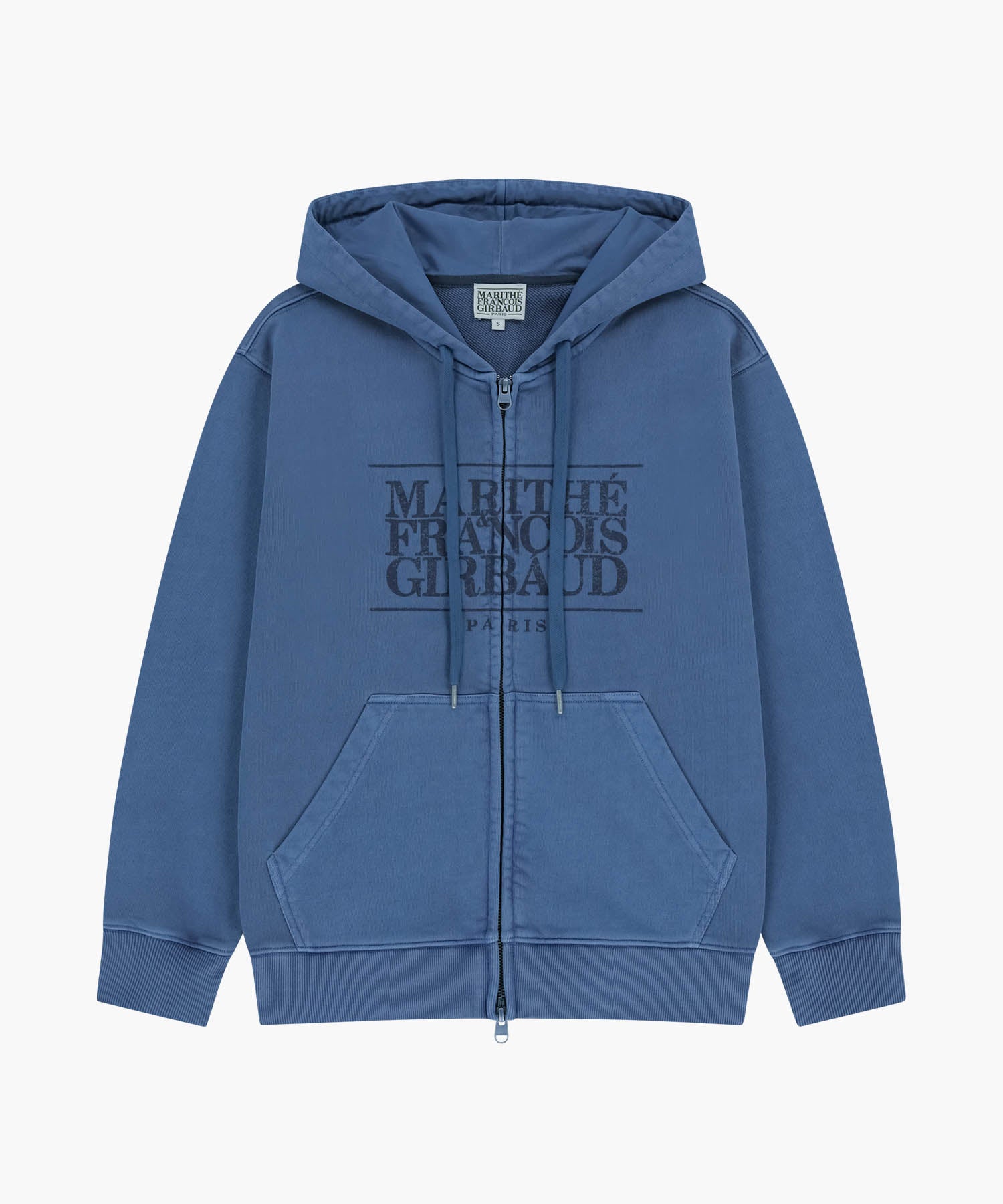 CLASSIC LOGO DYEING HOODIE ZIPUP