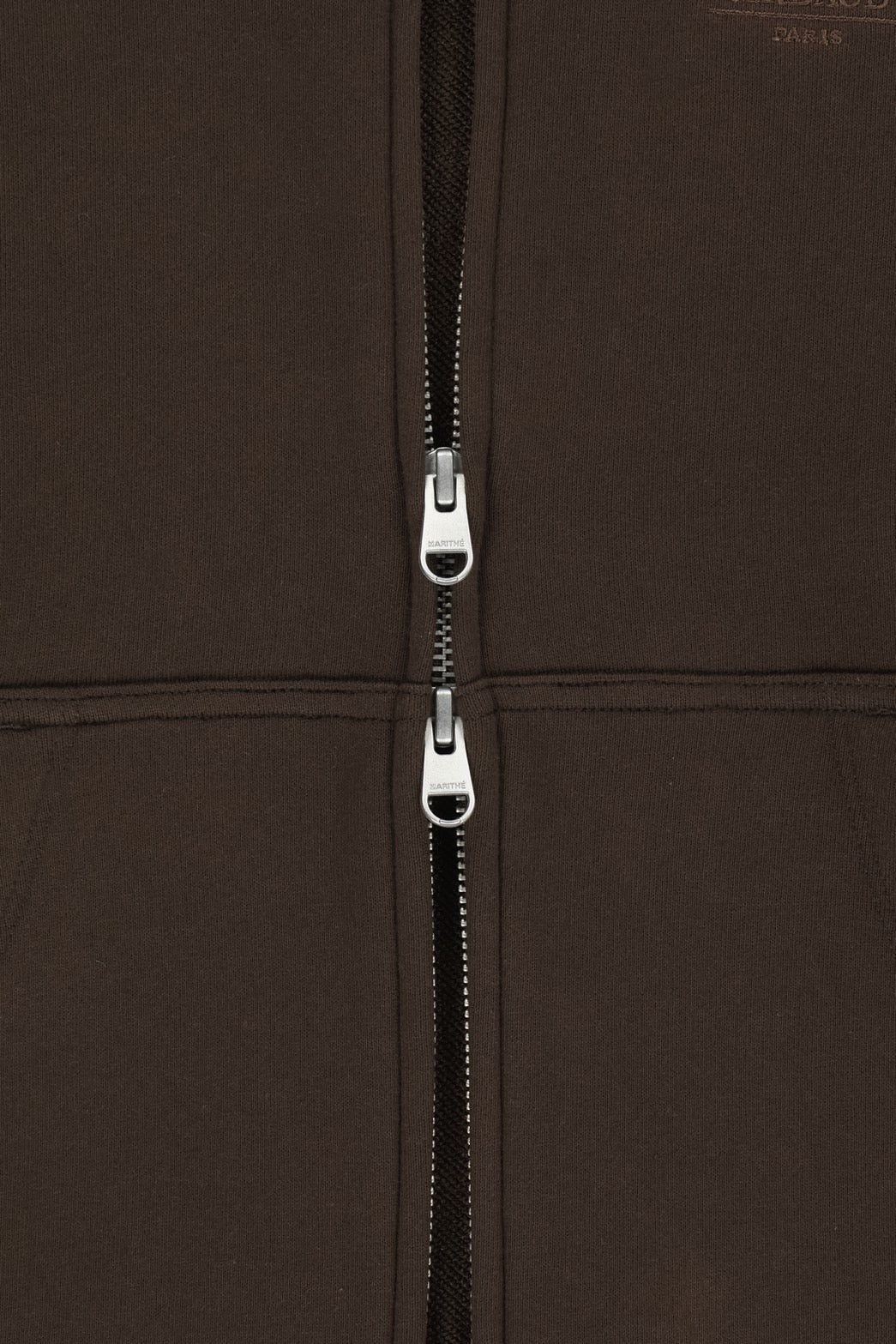 W SMALL CLASSIC LOGO HOODIE ZIPUP