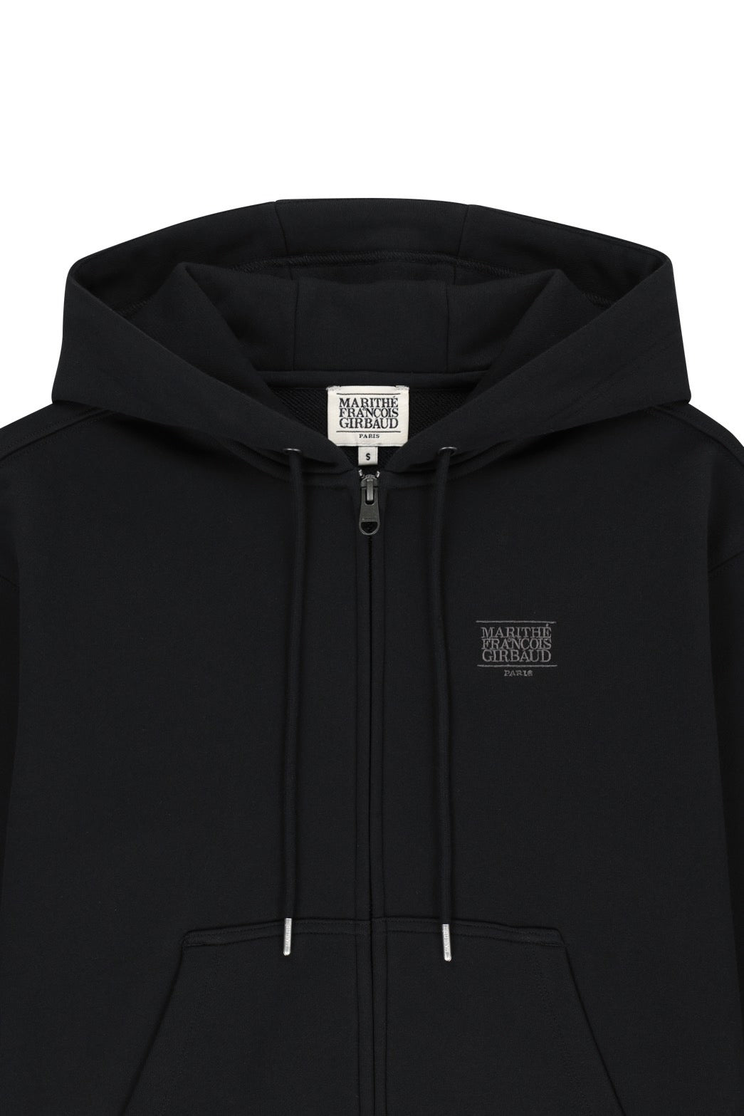 W SMALL CLASSIC LOGO HOODIE ZIPUP
