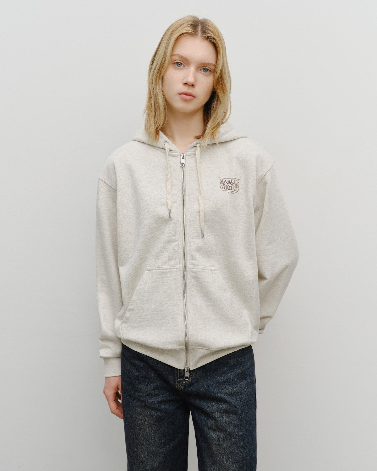 CLASSIC LOGO HOODIE ZIPUP
