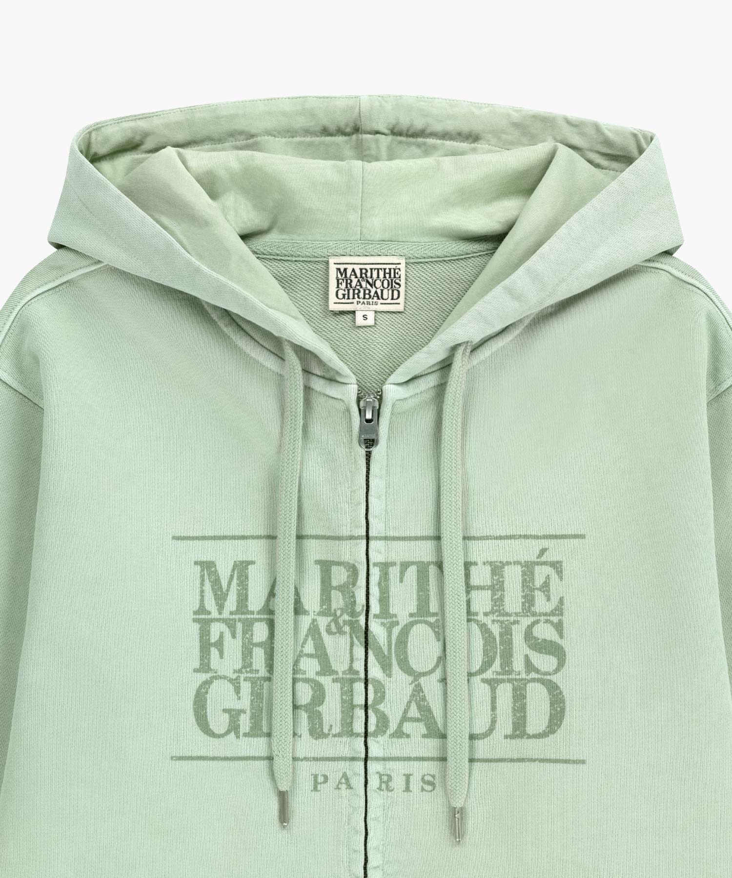 CLASSIC LOGO DYEING HOODIE ZIPUP